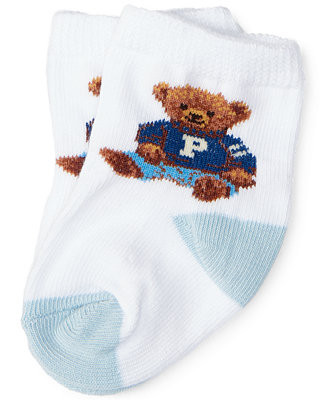 Polo Ralph Lauren Ralph Lauren Baby Boys Teddy Crew Socks Pair - Macy's | Macy's