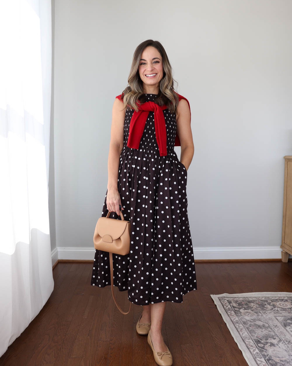 A few dressy Sunday church outfit ideas for petites!

Outfit 1:
Polka dot dress (J.Crew Factory): petite xs (size up)
Bag is Polene (unable to link), but I’m linking a similar option from Amazon
Flats (Sam Edelman): true to size

Outfit 2:
Long sleeve eyelet dress (Amazon): xs - size down if you can 
Heels (Quince): true to size

Outfit 3:
Corduroy Dress (J.Crew): 00 (also comes in petite) 
Brown Marled Sweater (Gap): petite xs 
Ballet flats (Madewell): true to size 

For size comparison, I’m 4’10” 105lbs. My measurements are 32”, 24”, 36”. I typically wear petite xxs/00/24 and have a 25” ankle inseam and a 27.5-28” full length inseam.

#LTKPetite #LTKSaleAlert #LTKSeasonal