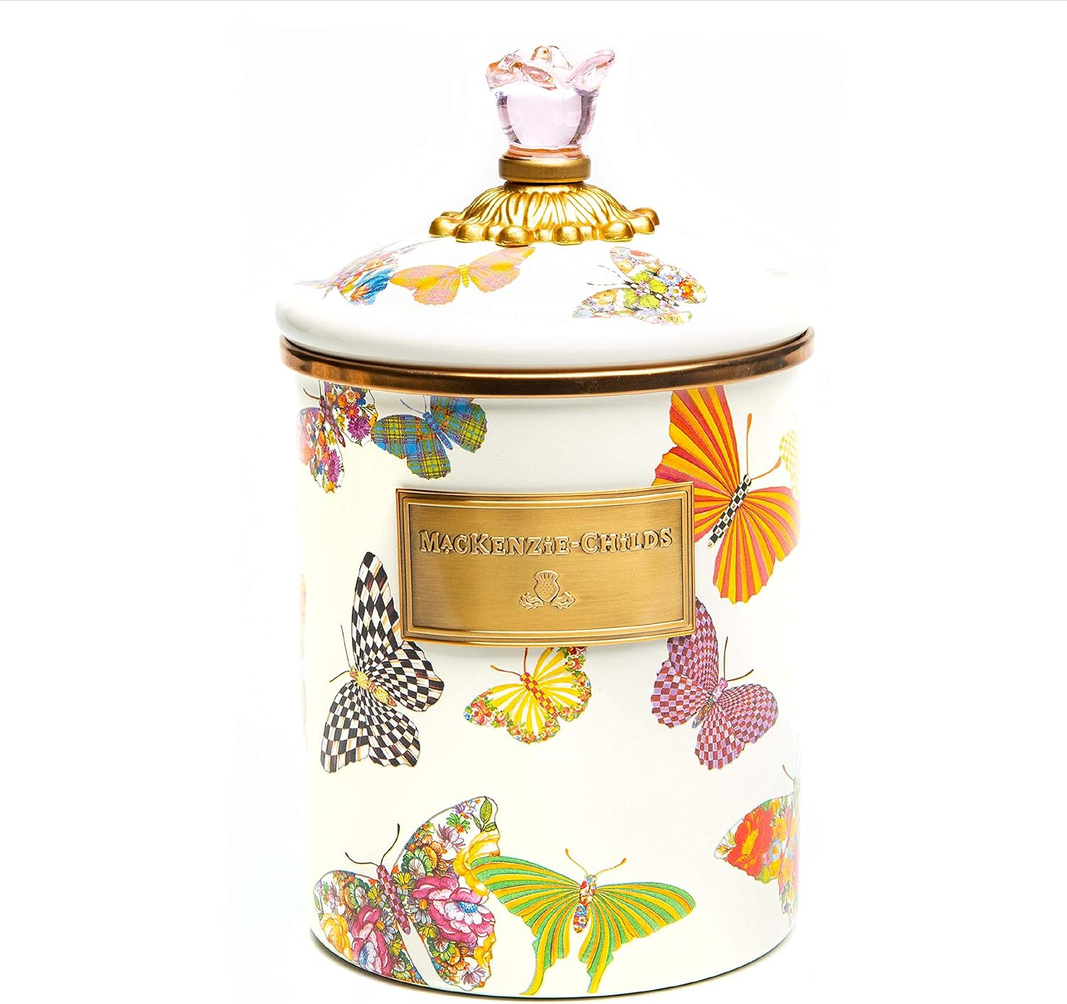 Enamel Canisters (Butterfly Garden, Medium) | Amazon (US)