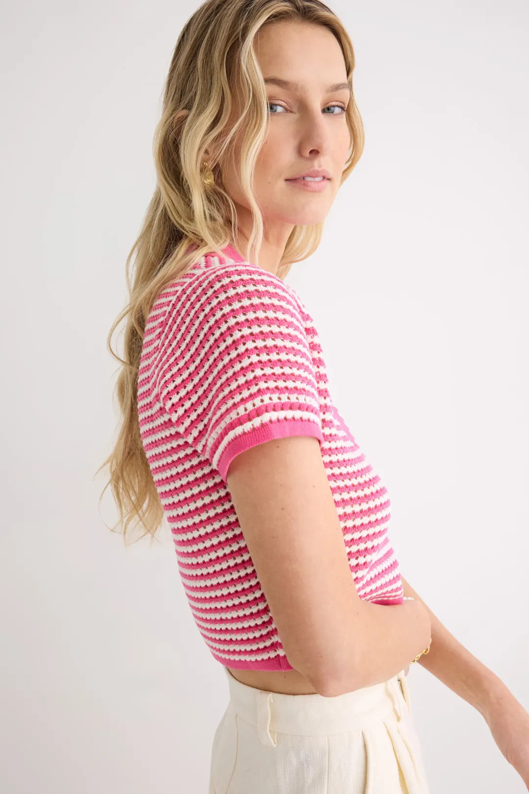 Collared Knit Top | Rent the Runway