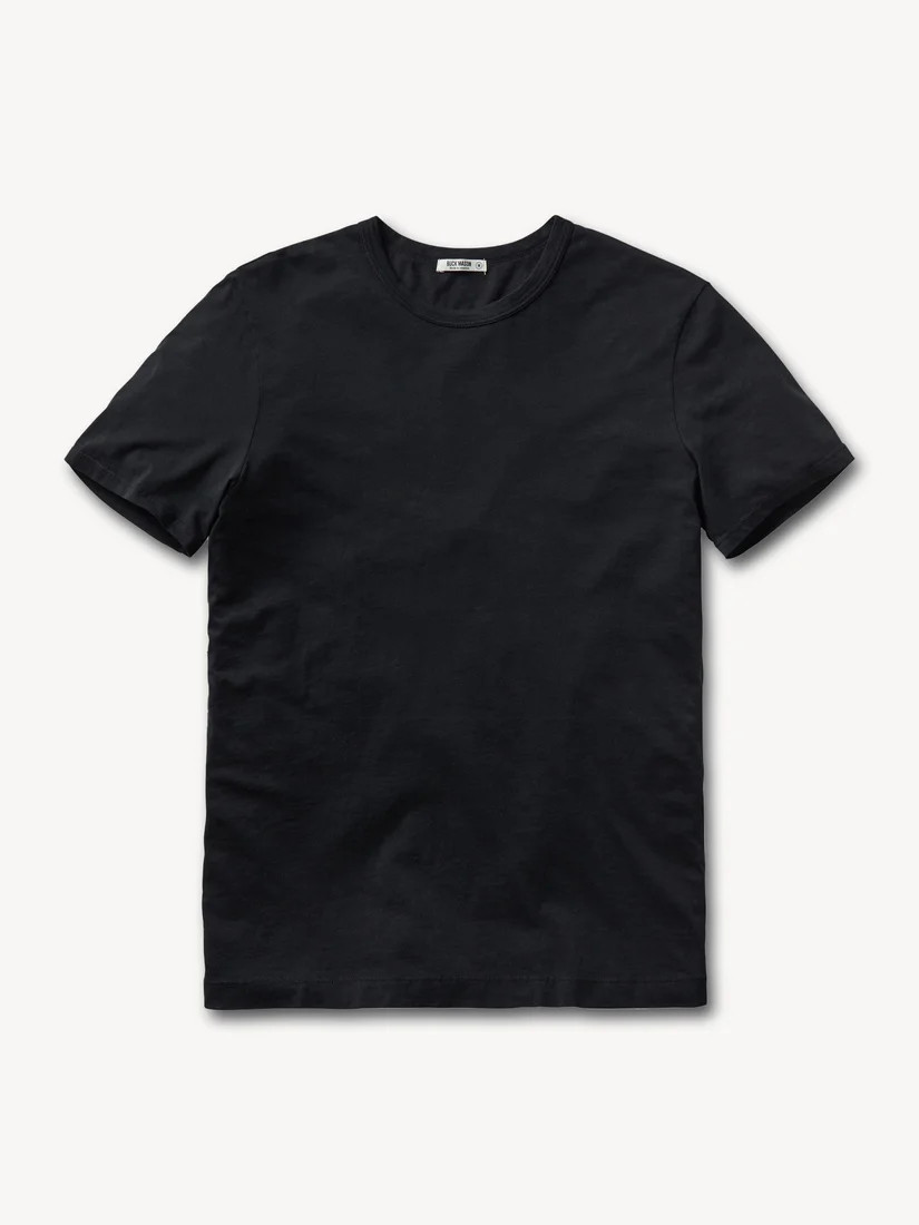 Black Pima Classic Tee - Buck Mason- Modern American Classics | Buck Mason