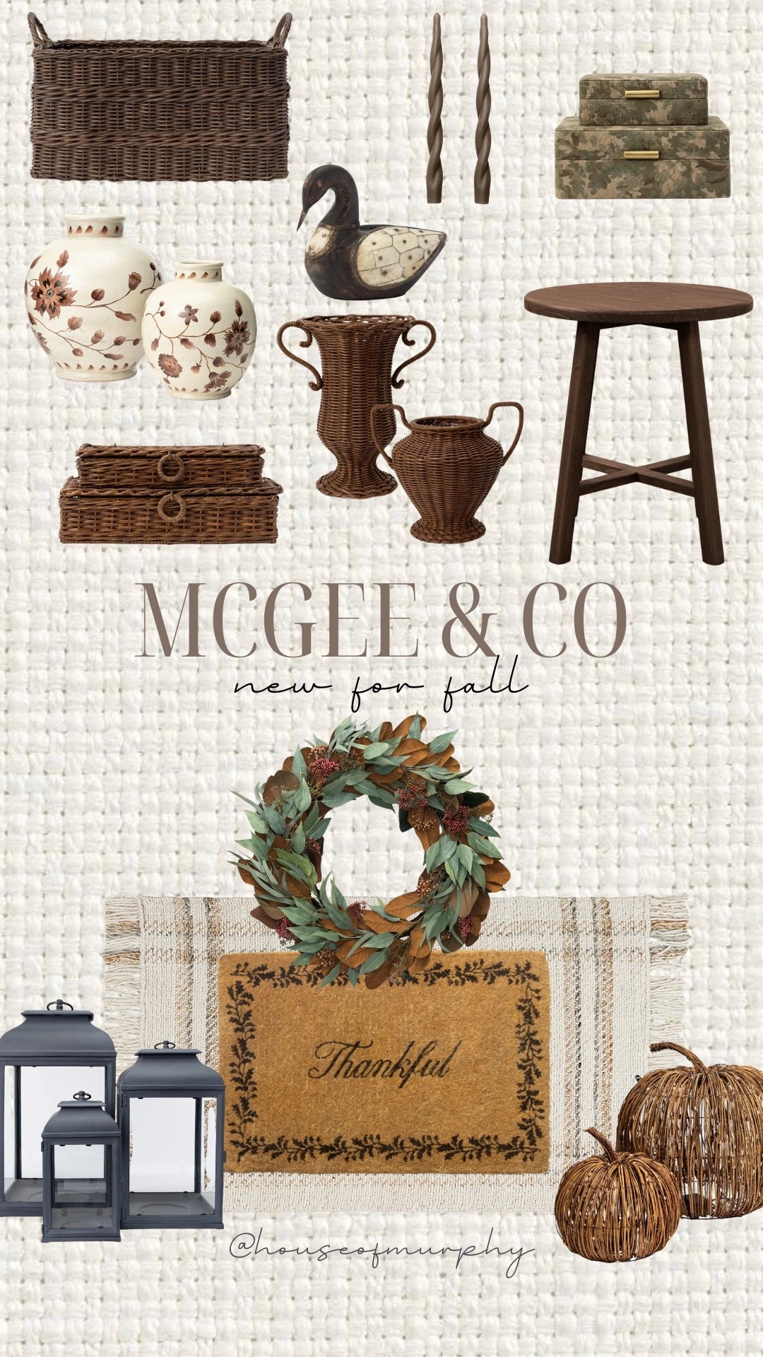New from McGee & Co for fall

#LTKSeasonal #LTKHome #LTKOver40