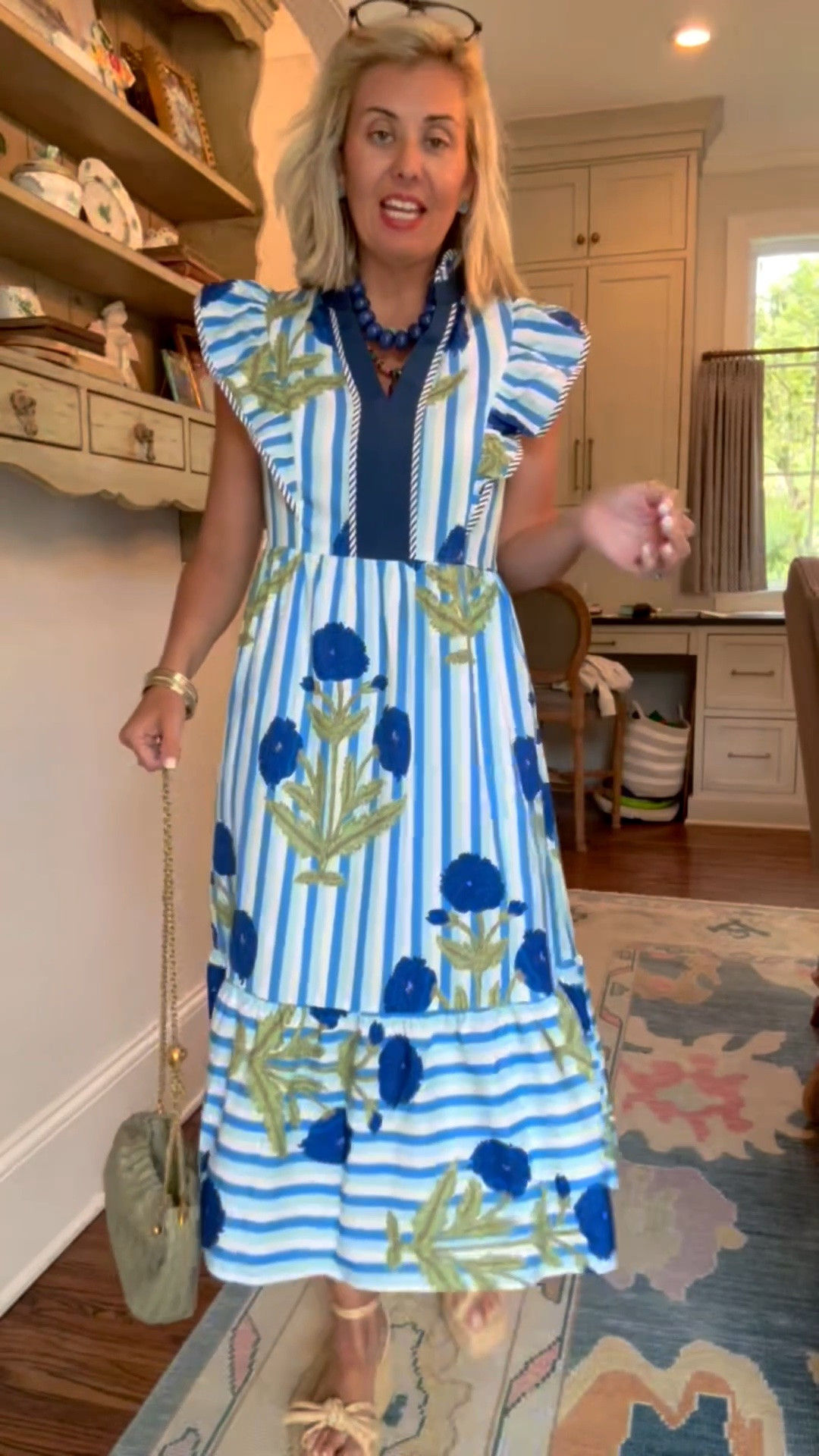 Absolutely stunning dress from the Zon! I’m in a small & 8 wedge.

#LTKdayinmylife #LTKSeasonal #LTKOver40