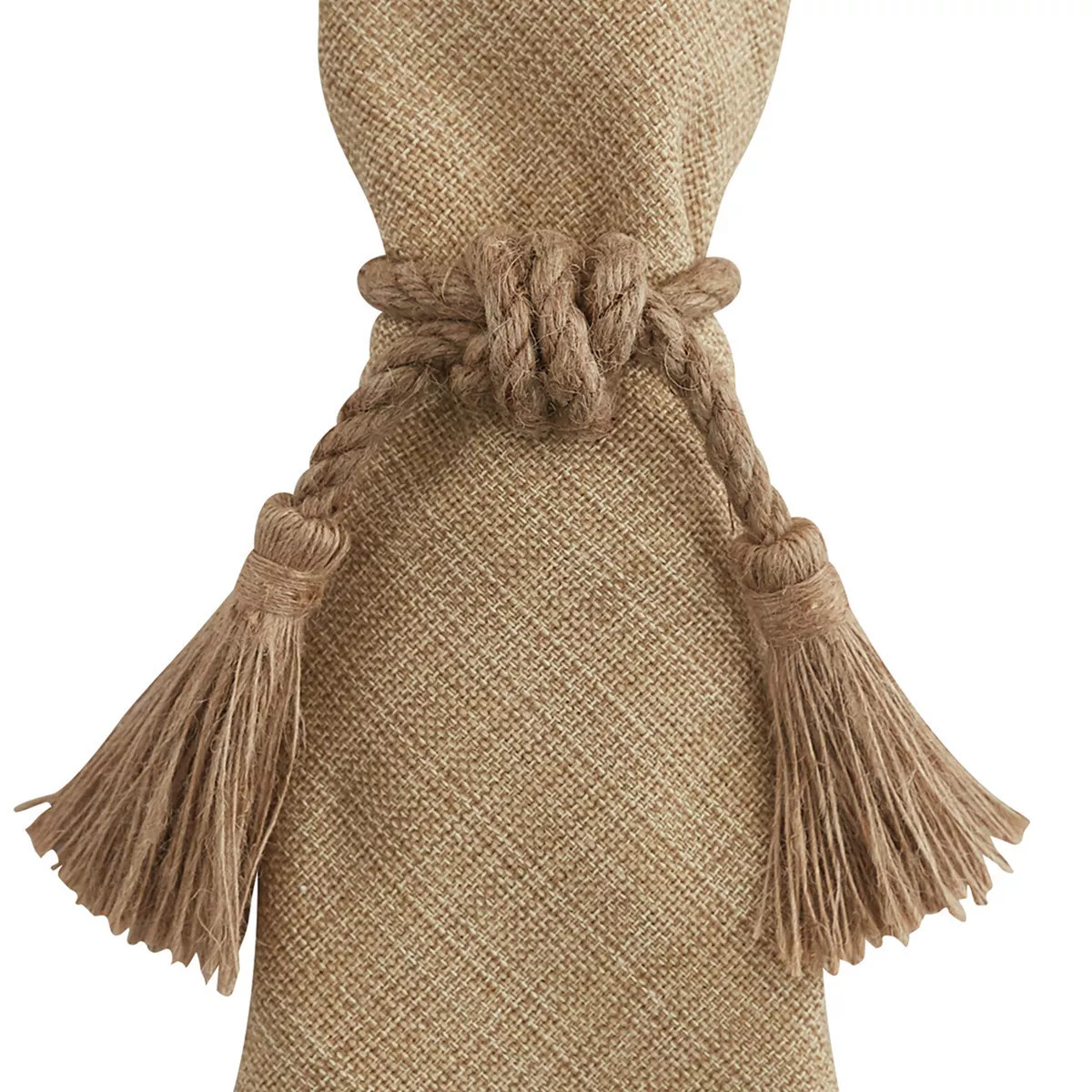Park Designs Jute Tassels Napkin Ring Set of 4 | Target