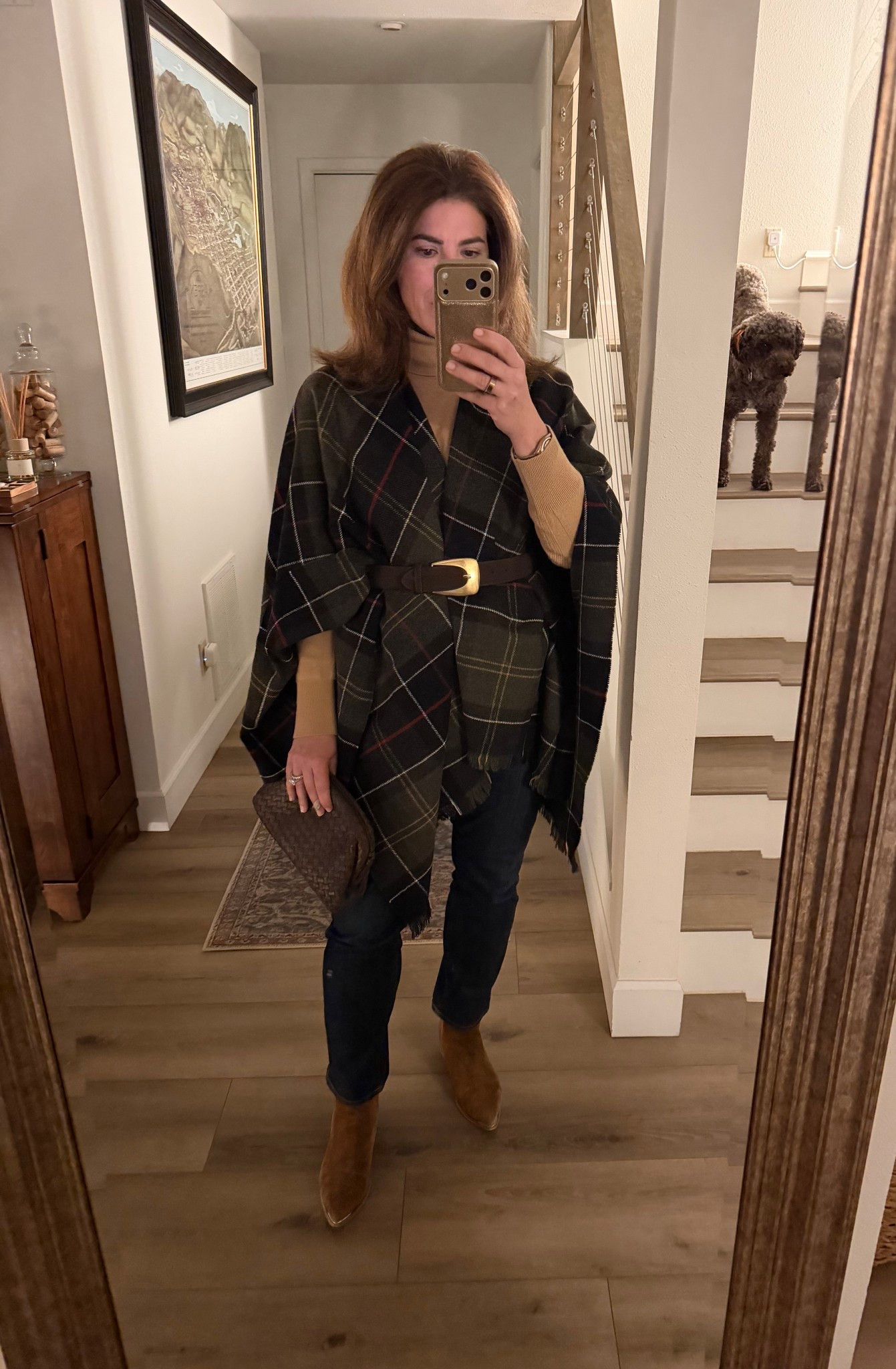 Tartan to the rescue! 
#barbour #tuckernuck

#LTKOver40 #LTKootd #LTKSeasonal