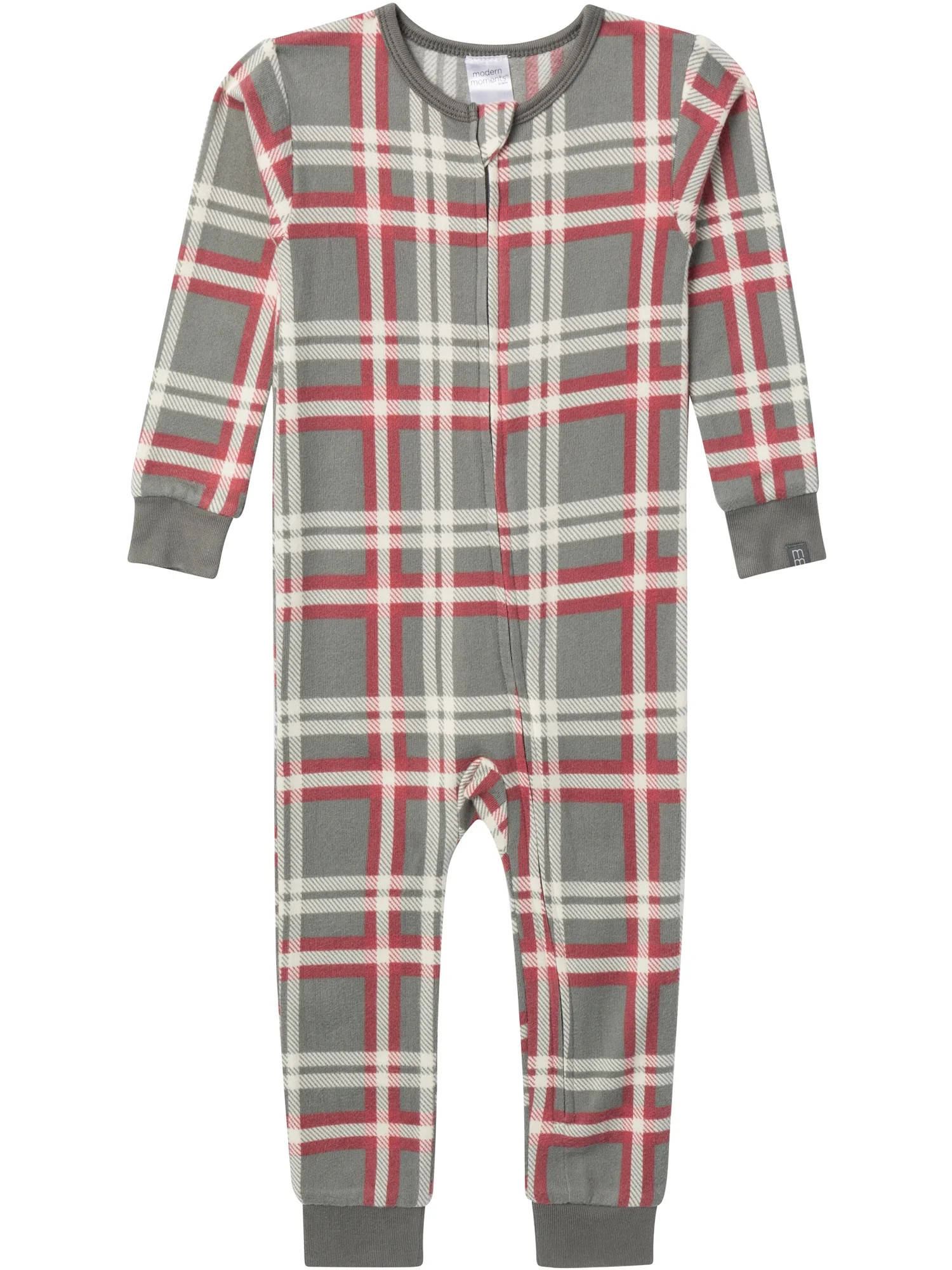 Modern Moments by Gerber Christmas One-Piece Pajama, Sizes 12 Months - 5T | Walmart (US)