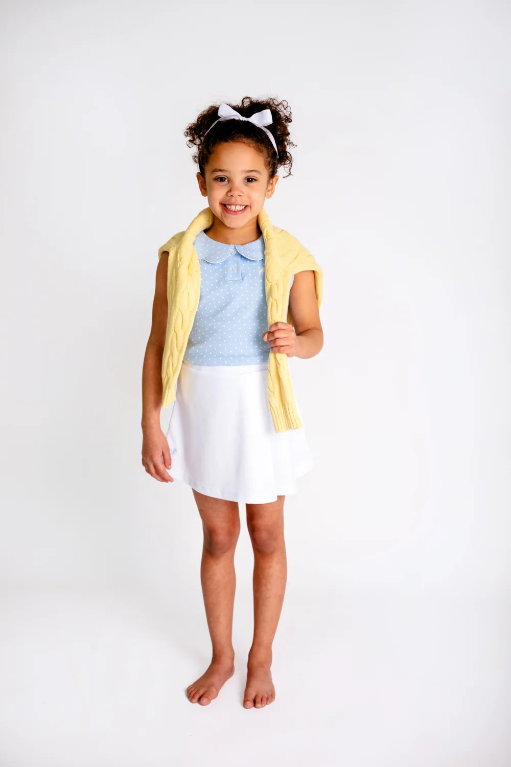 Prepletic ® Sydney Skort (Performance Fabric) - Worth Avenue White | The Beaufort Bonnet Company