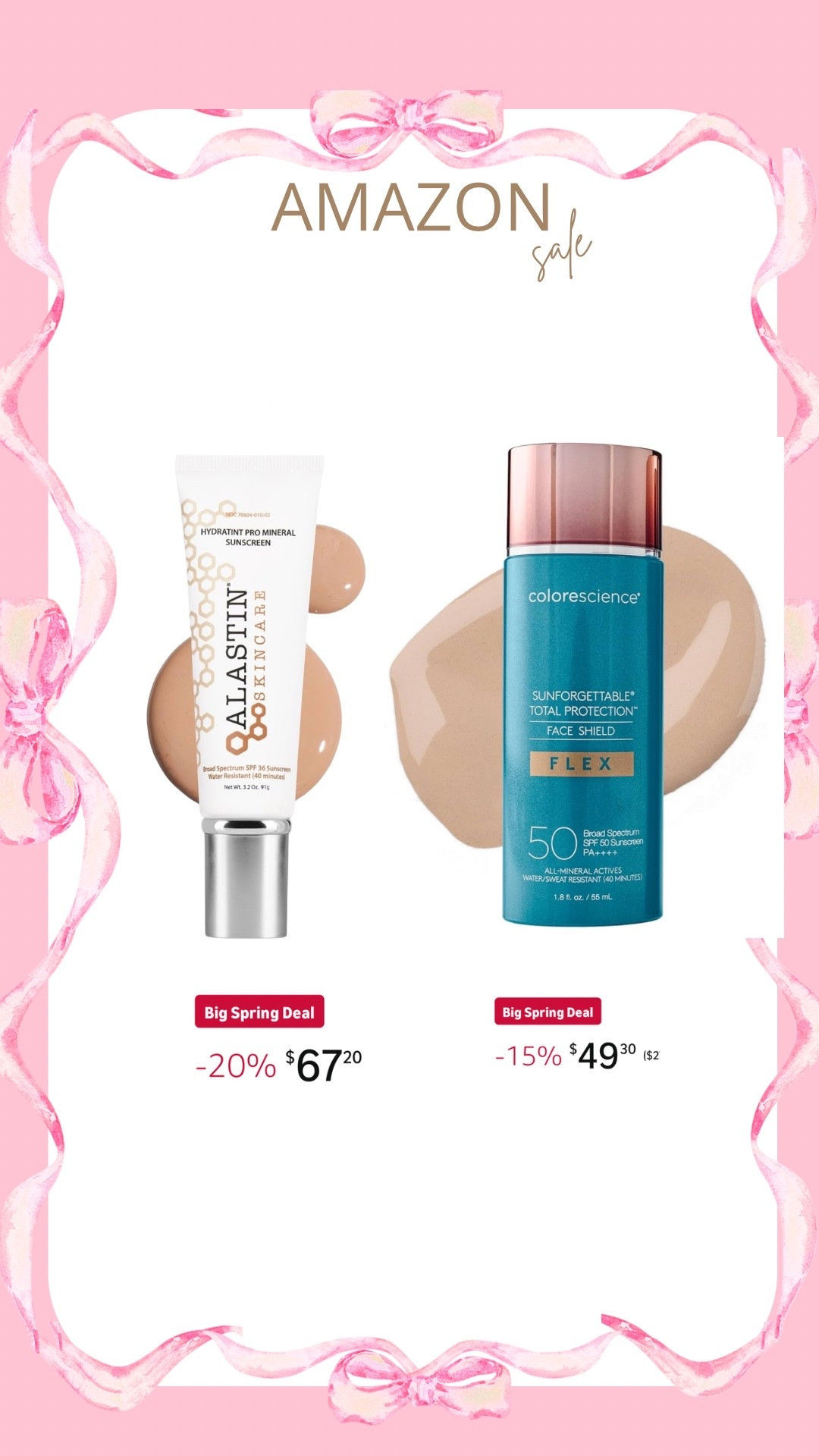 Alastin tinted spf, colorscience spf

#LTKBeauty #LTKSaleAlert