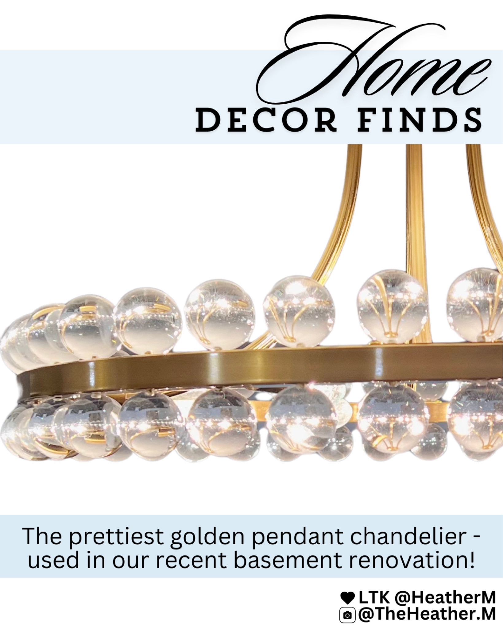 #ltkdecor the most gorgeous golden light installed in our family room! ✨💫💡 
*Sorry Wayfair links sometimes won’t open on mobile app. Try browser or from computer.

#LTKSaleAlert #LTKHome #LTKStyleTip