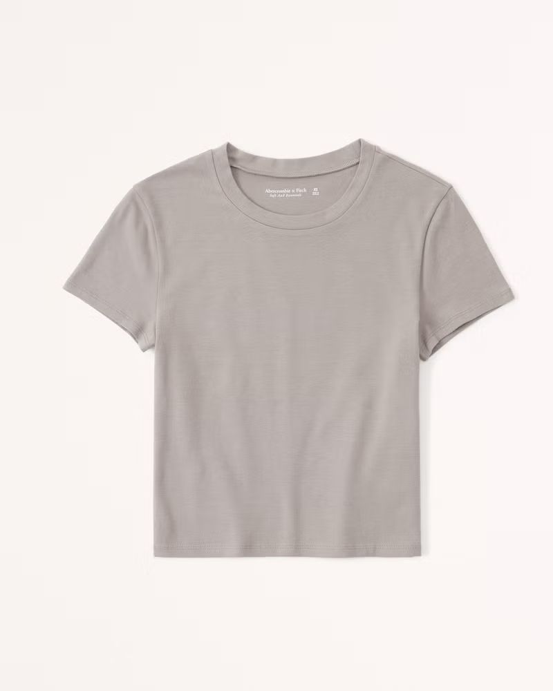 Women's Essential Baby Tee | Women's Tops | Abercrombie.com | Abercrombie & Fitch (US)