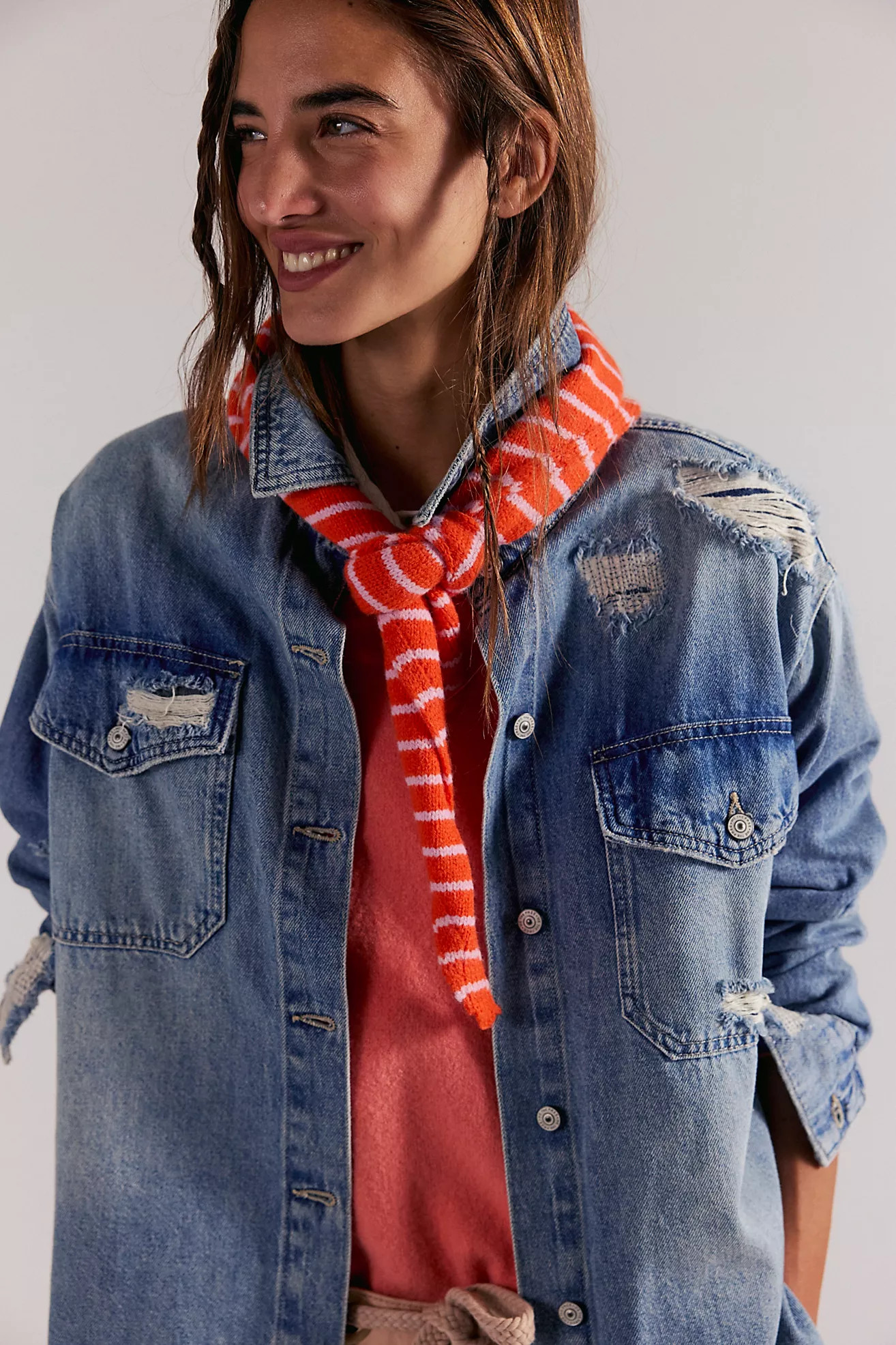 Essential Triangle Striped Scarf | Free People (Global - UK&FR Excluded)