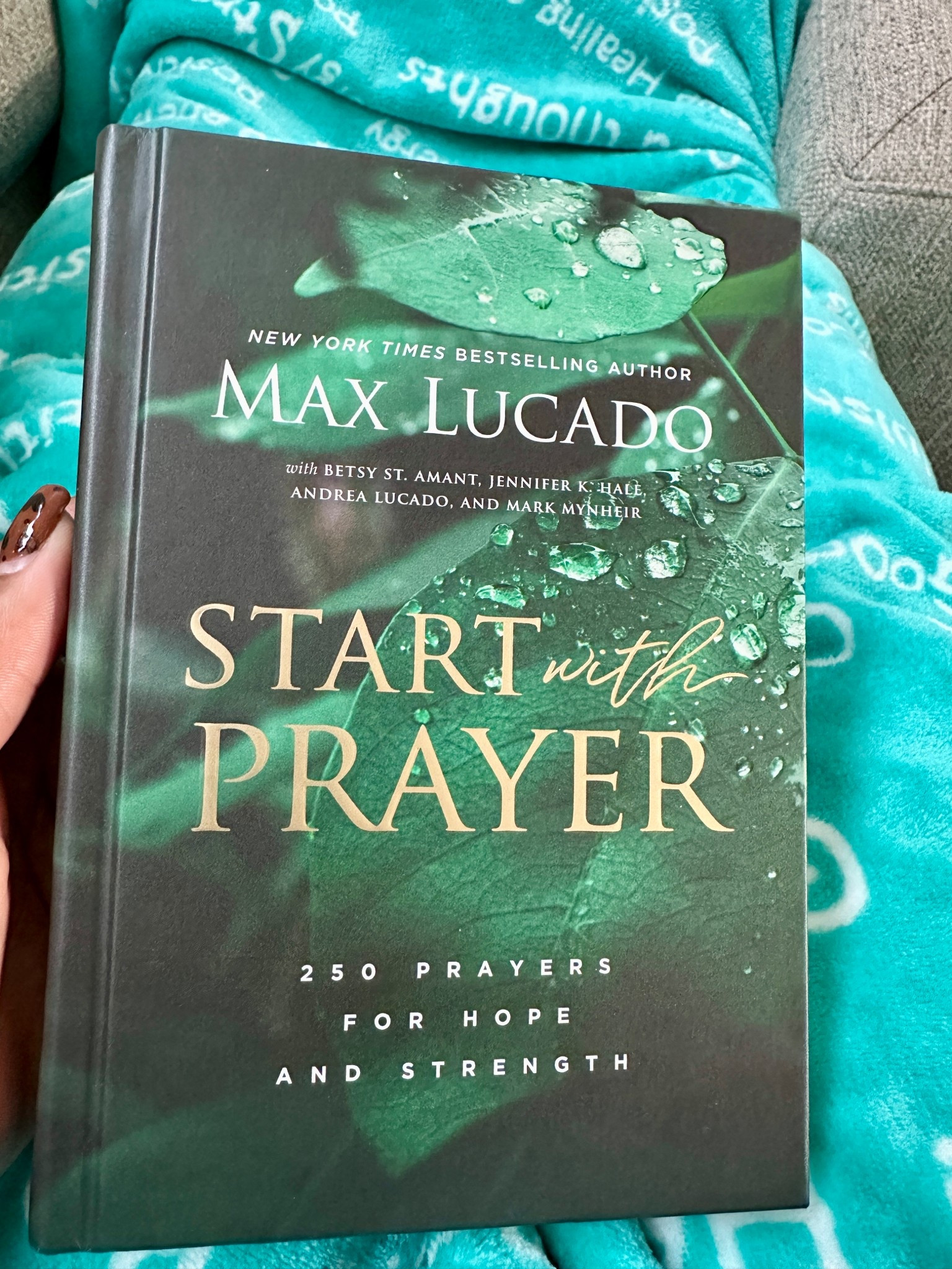 I Start the Day with prayer everyday. This book is specifically named “Start with prayer. If you have a passion for prayer I recommend you add this one to your collection. #MaxLucado #prayer #books