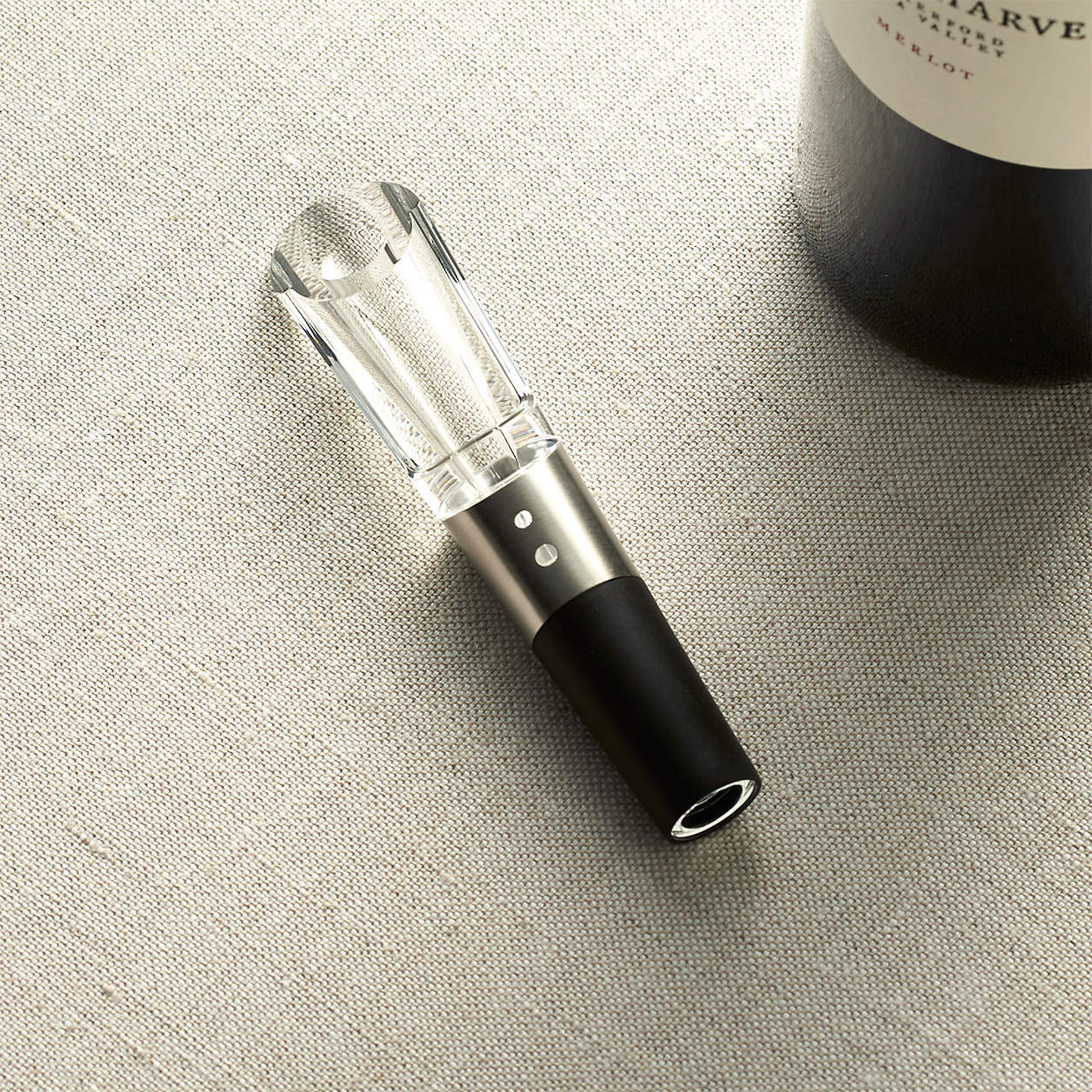 Rabbit Super Wine Aerator/Pourer + Reviews | Crate & Barrel | Crate & Barrel