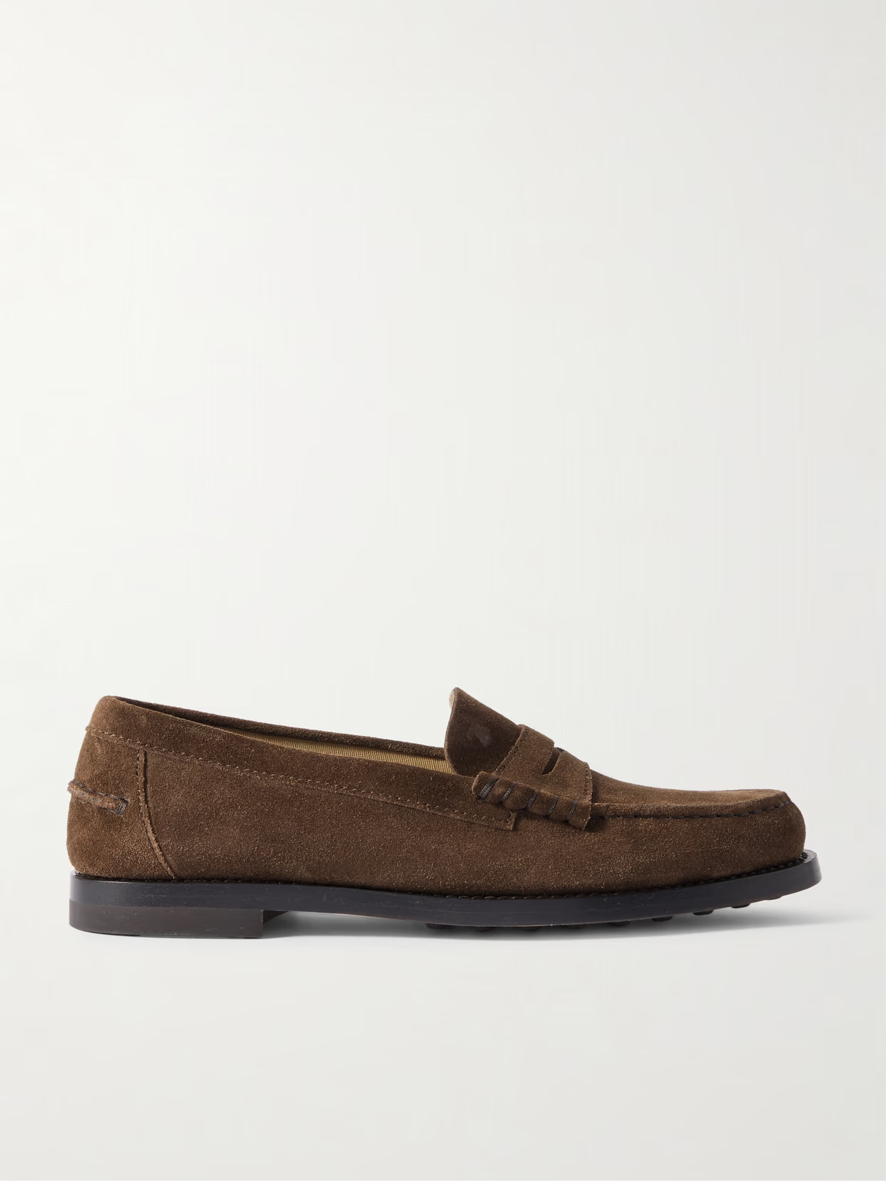 Tod's - Suede Loafers - Brown | NET-A-PORTER (US)