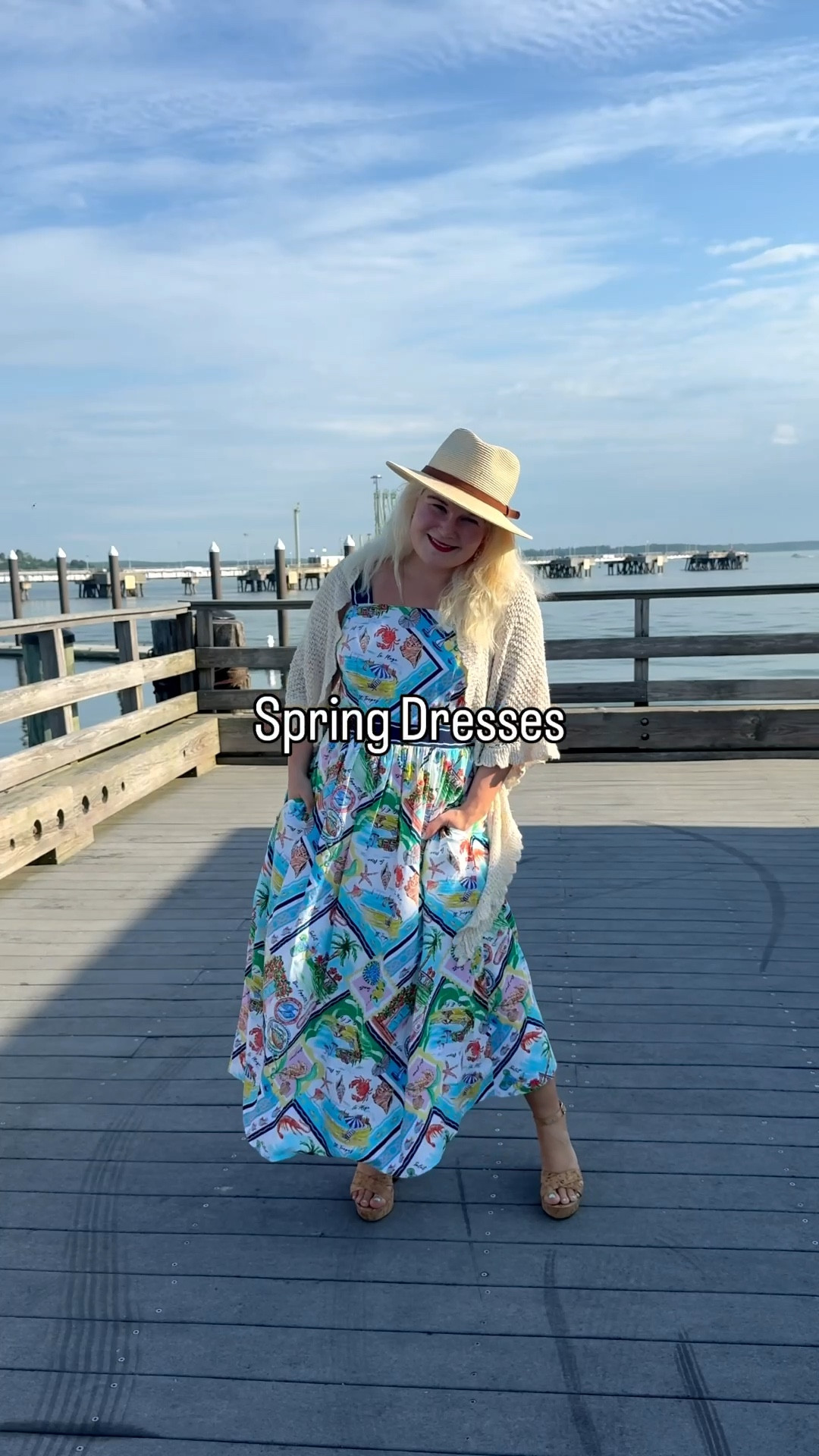 Spring dresses always put me in a great mood.
The snow we got yesterday not so much😅
#springdresses #maineweather #mainer 

#LTKPetite #LTKWedding #LTKSeasonal