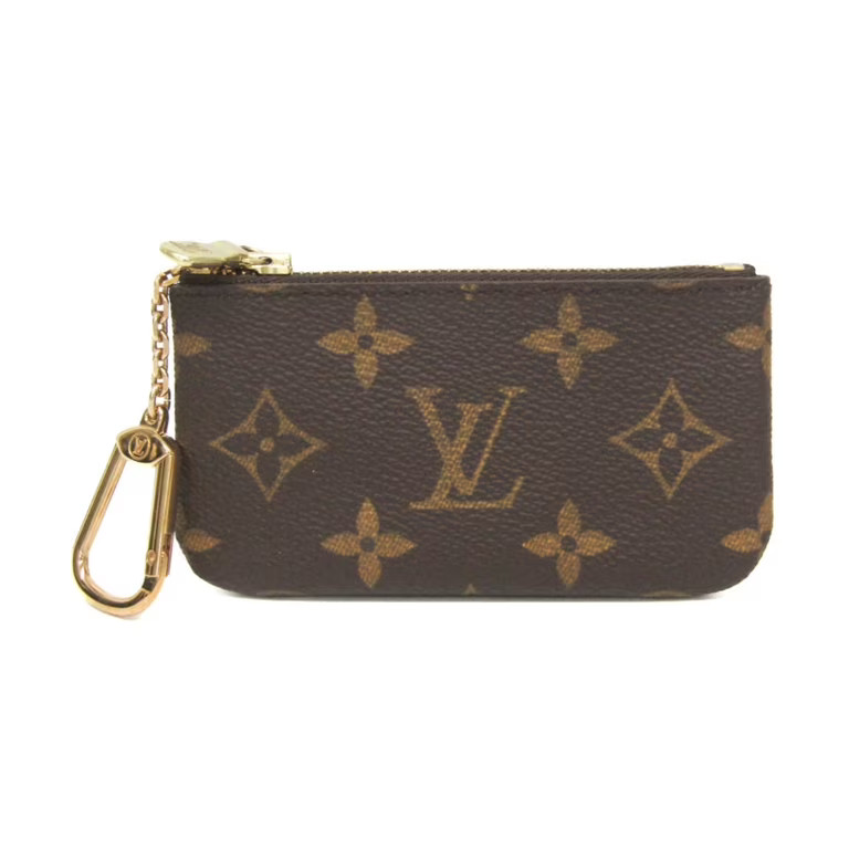 Pre-Owned Louis Vuitton Monogram Key Pouch M62650 Men,Women Monogram Coin Purse/coin Case Brown | Walmart (US)