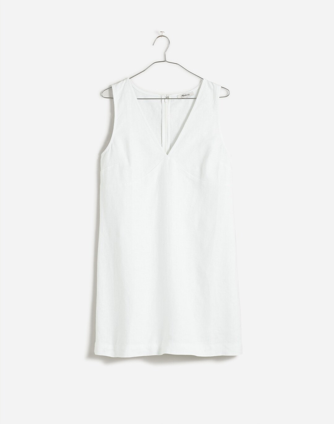 The Ariana Mini Dress in Heavyweight Linen | Madewell