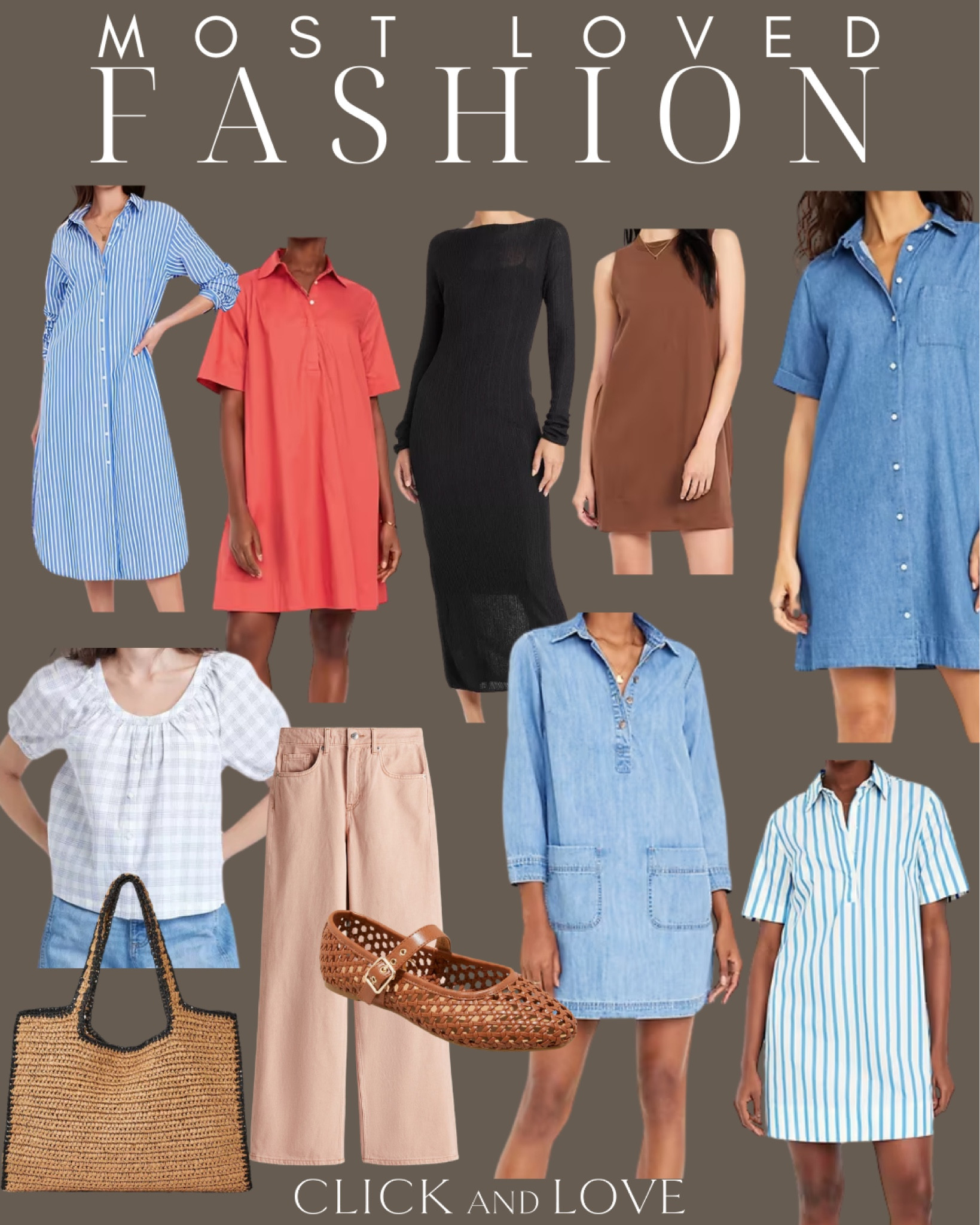 Most Loved spring fashion finds from this past week! Loving these new flats for spring and summer. 

Womens fashion, fashion, fashion finds, outfit, outfit inspiration, clothing, spring fashion, summer fashion, denim, jeans, flats,, wardrobe, fashion accessories, capsule wardrobe, outfit, tote, travel style, dress, affordable fashion, budget friendly women’s clothes, sandals, flats, dress, denim dress, colored jeans, swing dress, woven flats, target finds, Target fashion, sweater dress, sheer maxi dress, stripe dress, straw tote, spring dress 


#LTKStyleTip #LTKSeasonal #LTKFindsUnder50