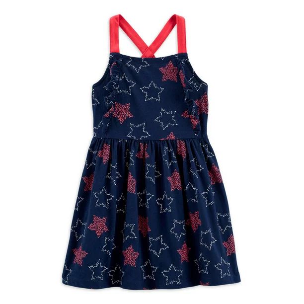 Carter's Child of Mine Toddler Girls Americana Dress, Sizes 2T-5T - Walmart.com | Walmart (US)