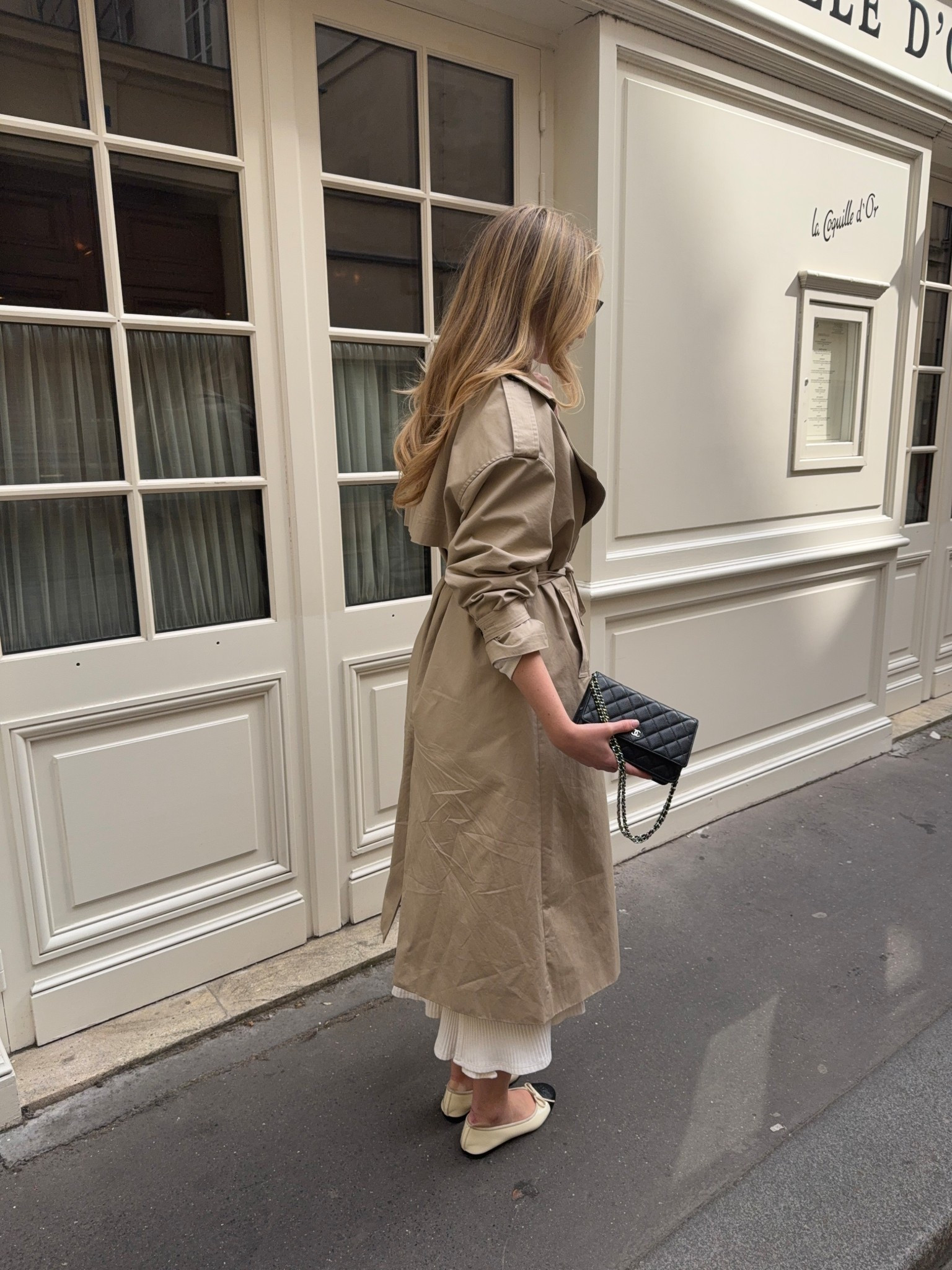 Long beige trench coat look 

#LTKstyletip #LTKspring #LTKeurope