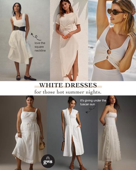 The temps are rising and summer is so close we can taste it! We are loving these white dresses for summer. Perfect transitions from Beach to brunch and day to night! 

#LTKbeauty #LTKstyletip #LTKwedding