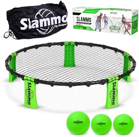 GoSports Slammo Outdoor Game Set - Perfect Holiday Gift For Teens, Kids and Family (Includes 3 Ba... | Amazon (US)