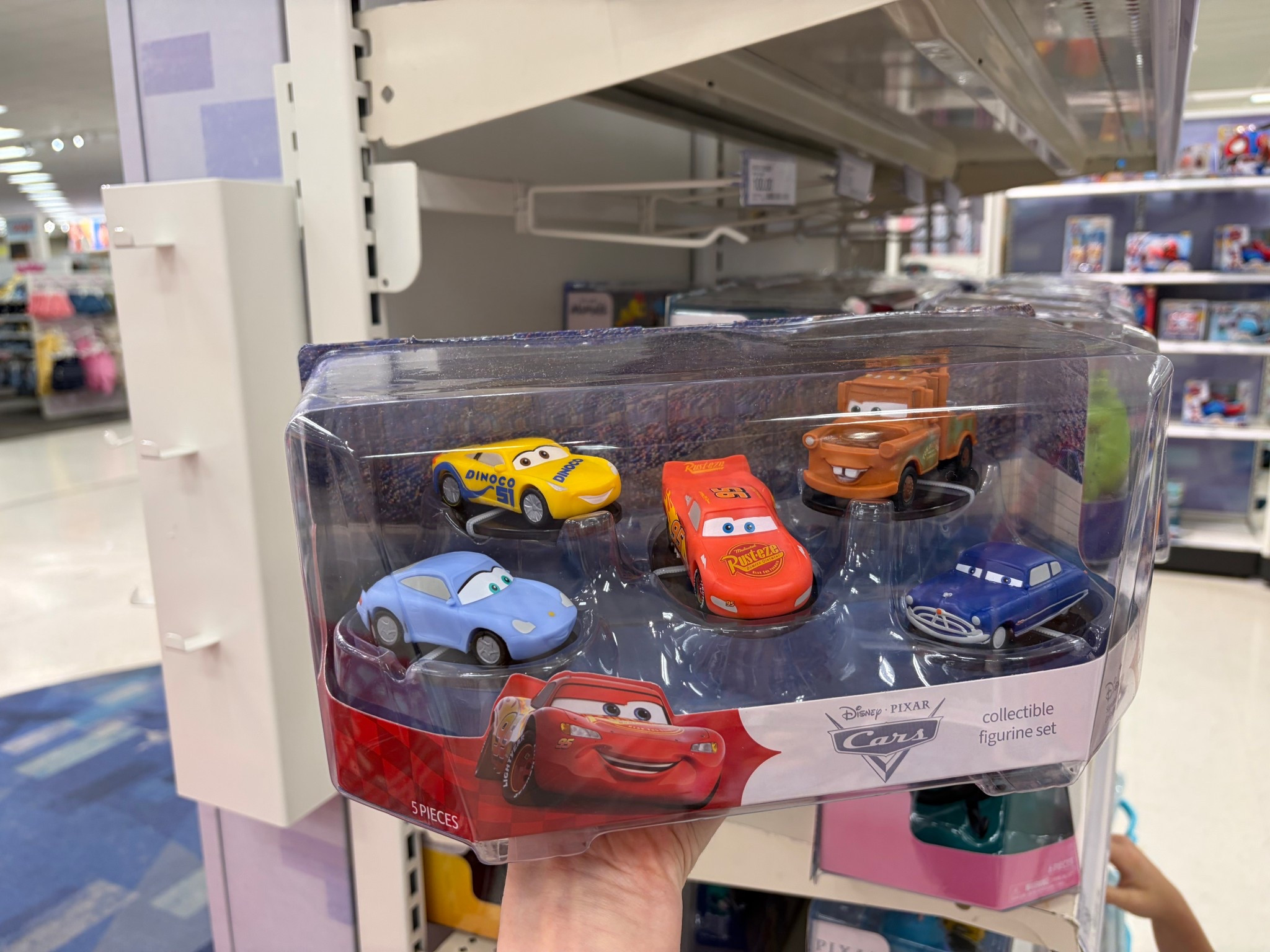 Cute Pixar Cars figure toys at Target! It comes with Lightning McQueen, Mater, Cruz, Sally, and Doc Hudson 🚗⚡️

#LTKKids #LTKTravel #LTKSeasonal