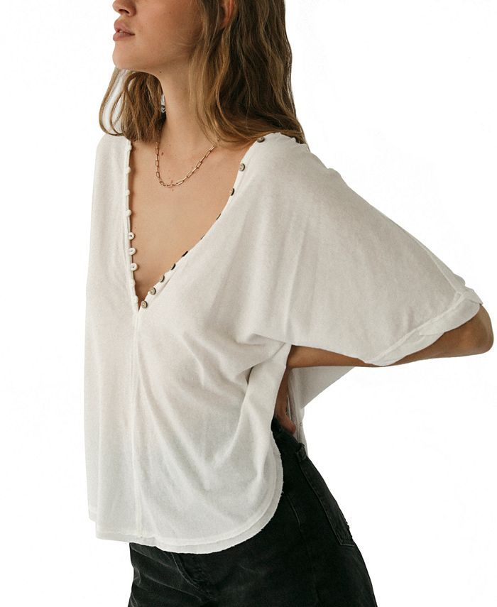 Savannah Cotton T-Shirt | Macys (US)