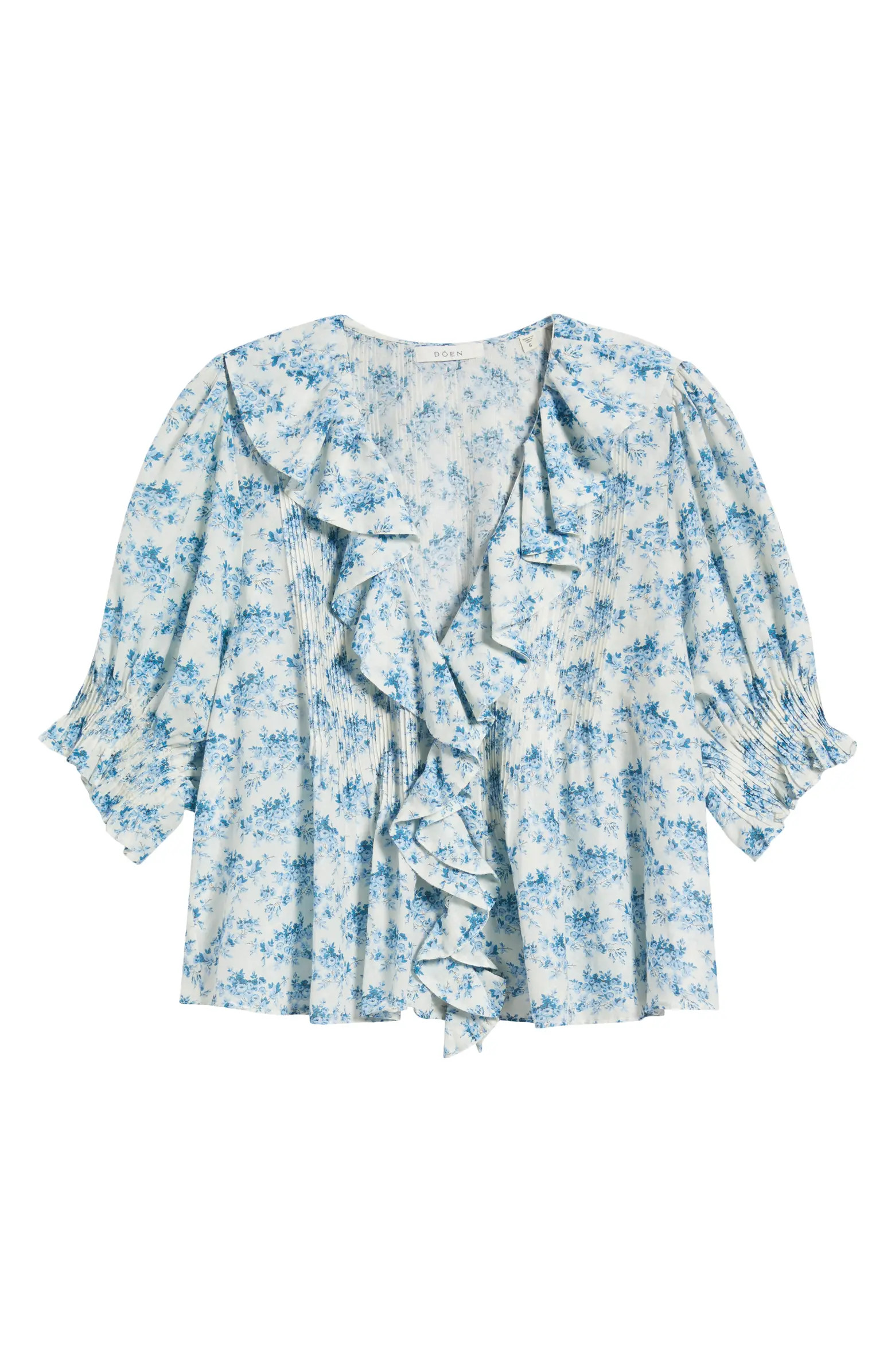 DÔEN Henri Organic Cotton Voile Top | Nordstrom | Nordstrom