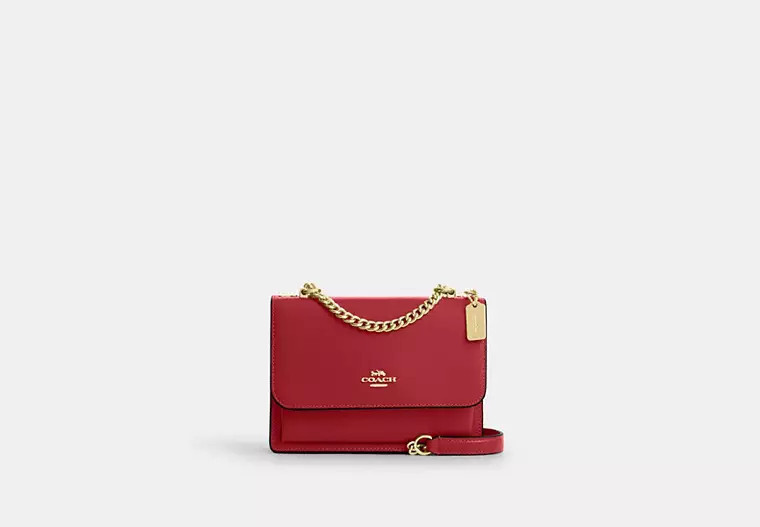 Coach Outlet Klare Crossbody Bag - Red, Size: Mini | Coach Outlet US