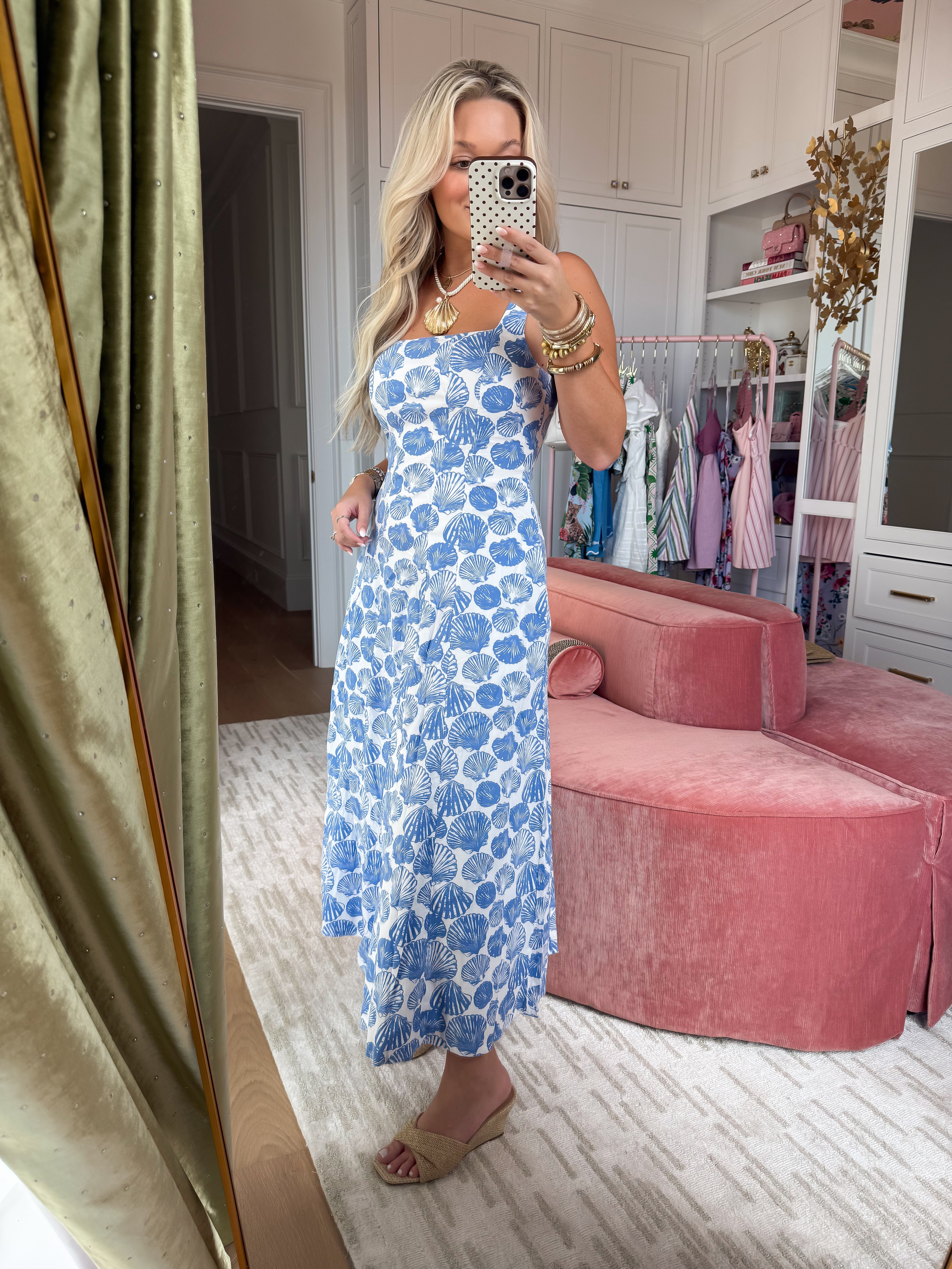 Spring printed spring midi dress that’s perfect for spring break or vacation. 25% off during the LTK Spring Sale!

#LTKootd #LTKSpringSale