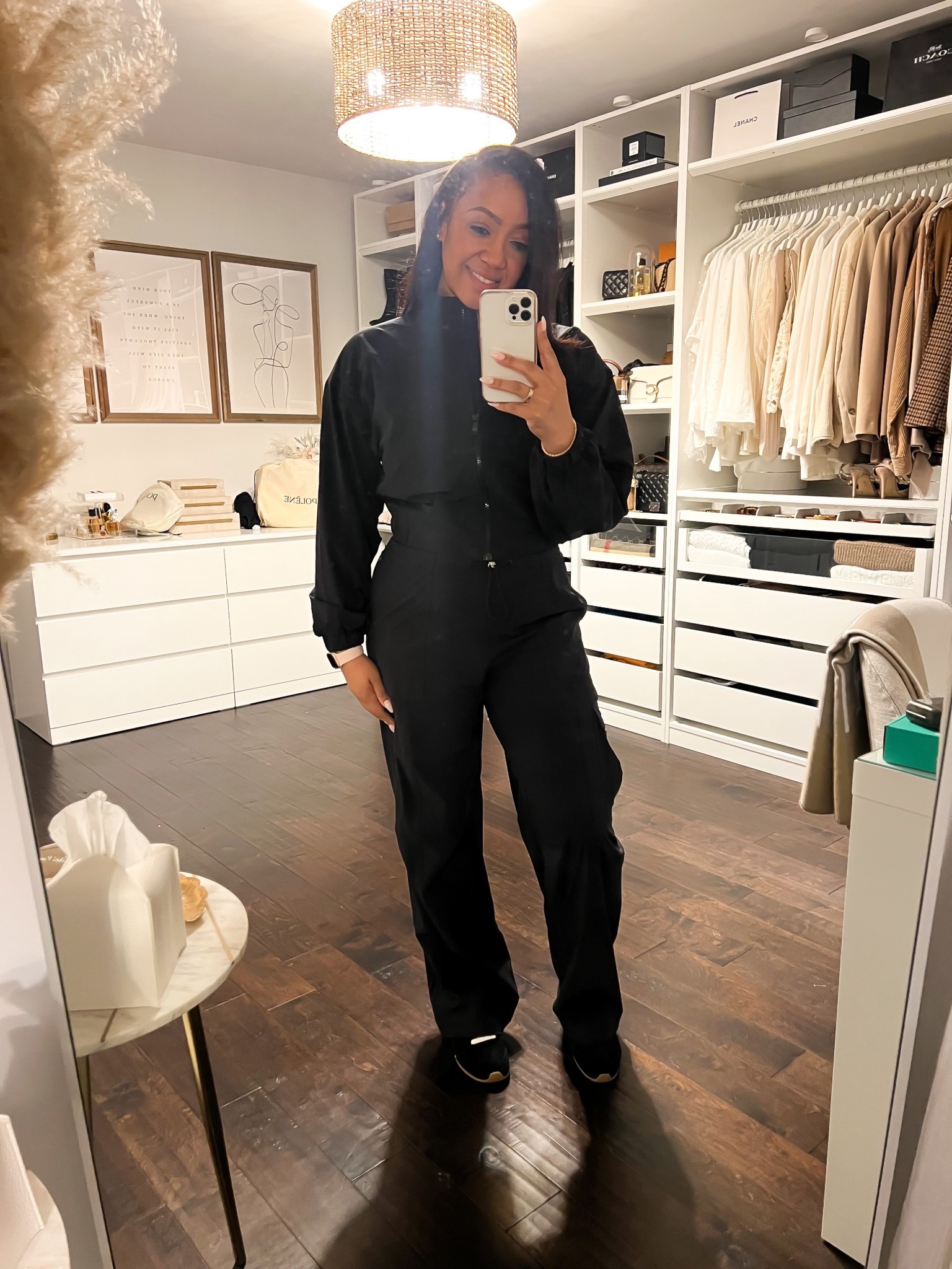 Today’s Airport Fit…cute and casual. Size down in these pants and keep your true size in the jacket and sports bra…shoes too. All super comfortable!!! And stylish! Pants are tall girl friendly.

#LTKootd #LTKTall