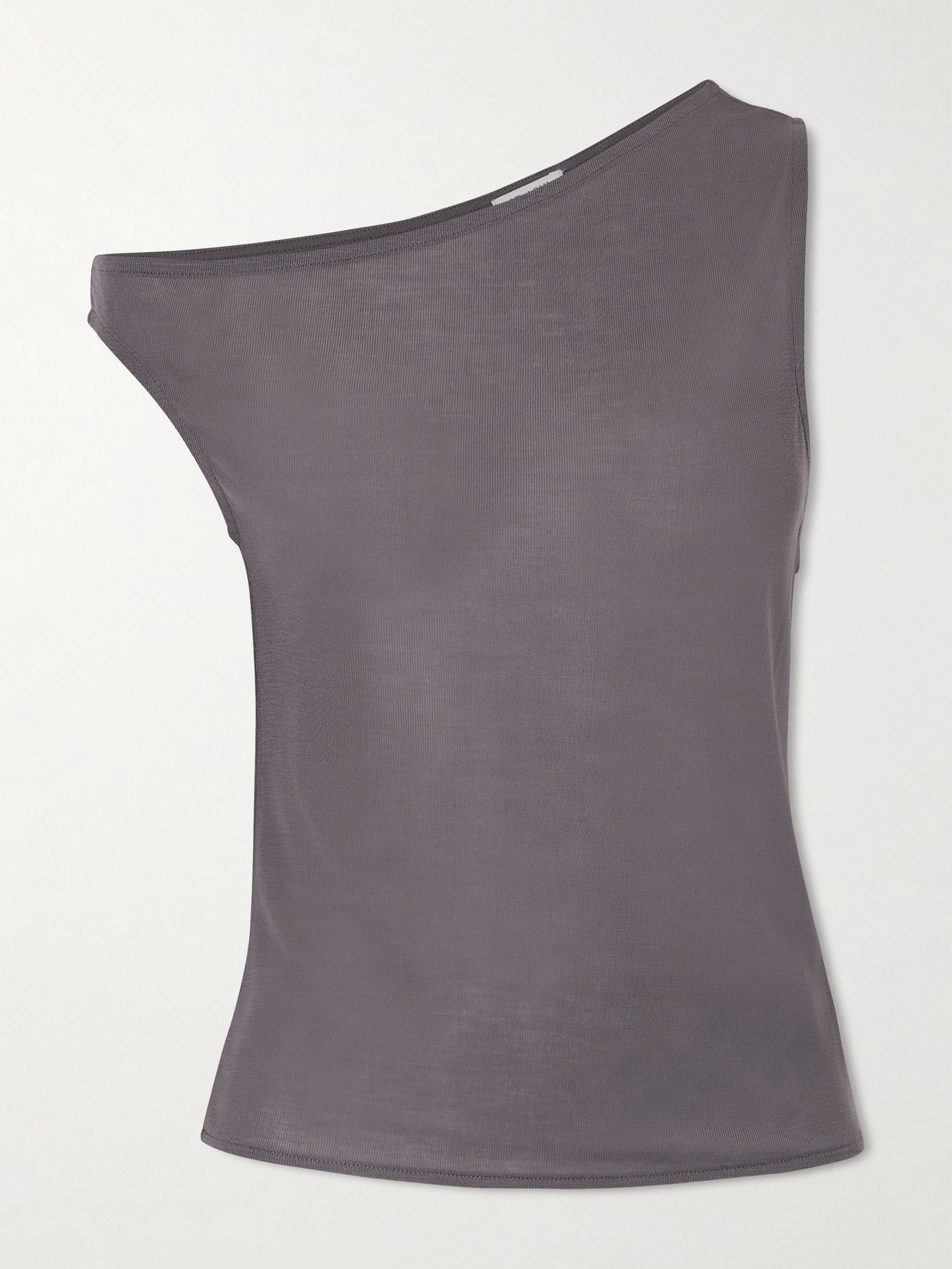 ST. AGNI - Off-the-shoulder Tencel Lyocell Top - Gray | NET-A-PORTER (US)