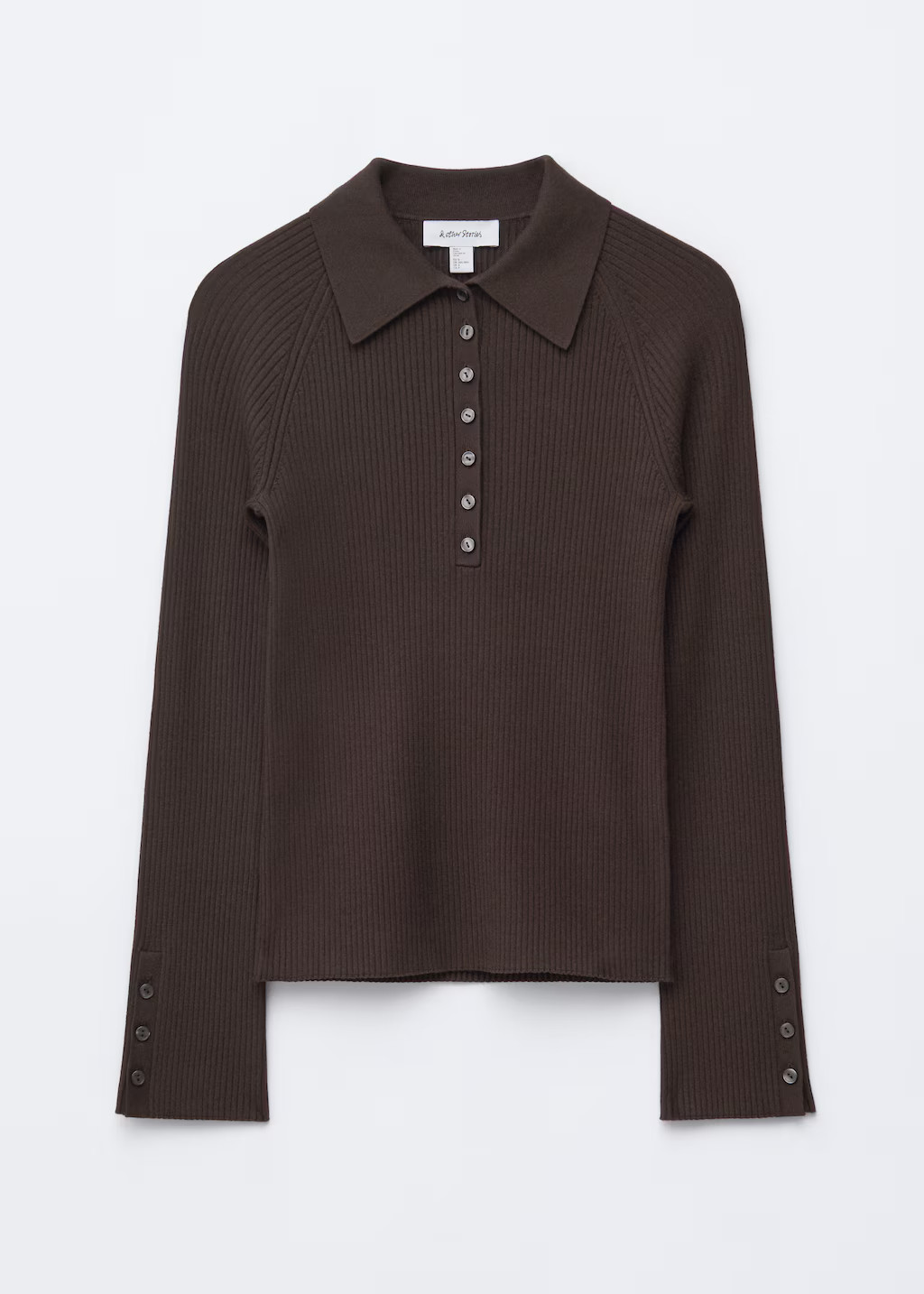 Rib-Knit Polo Shirt | & Other Stories - US