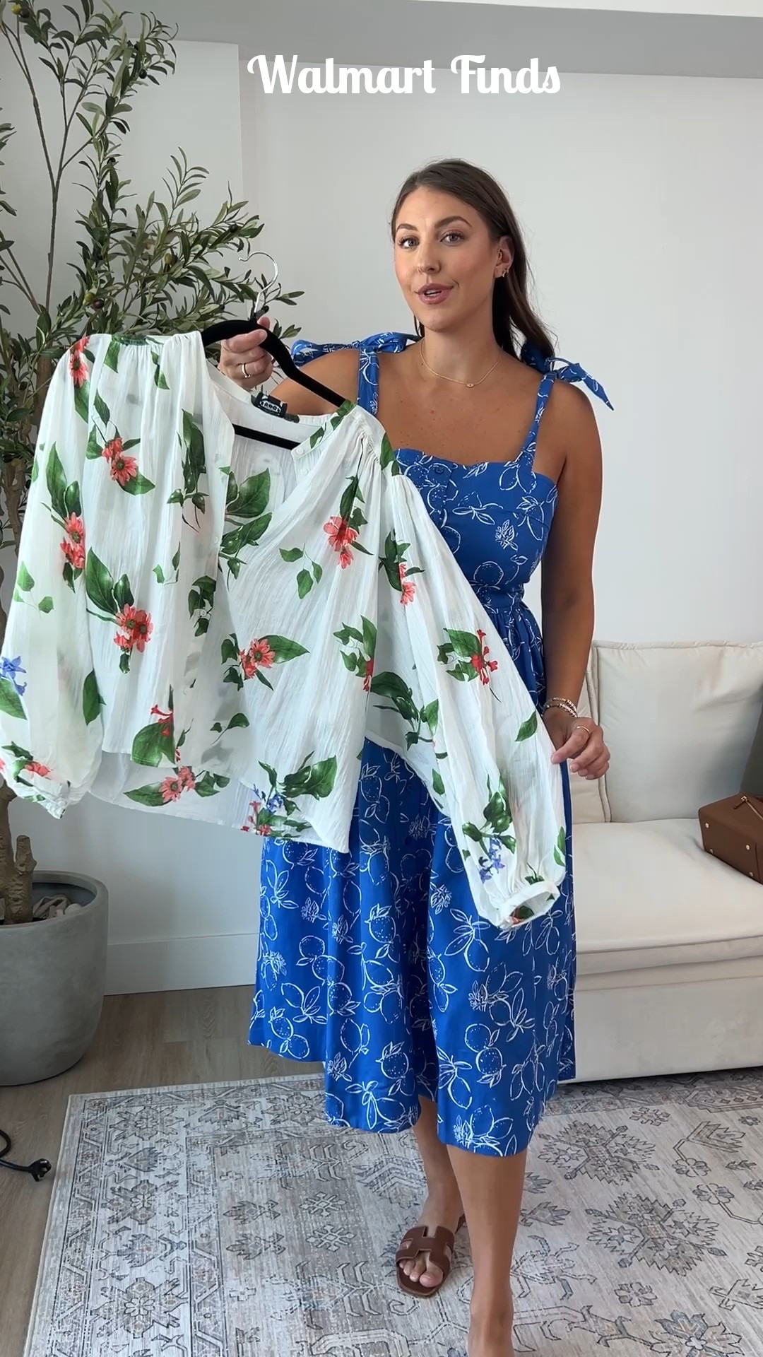 Walmart top styled 2 different ways! What look do you like better?! 

This Walmart top is giving HIGH END! Love this pattern it’s gorgeous 

walmart fashion | Walmart finds | walmart clothing | walmart spring | walmart midsize |

#LTKMidsize #LTKStyleTip #LTKFindsUnder50