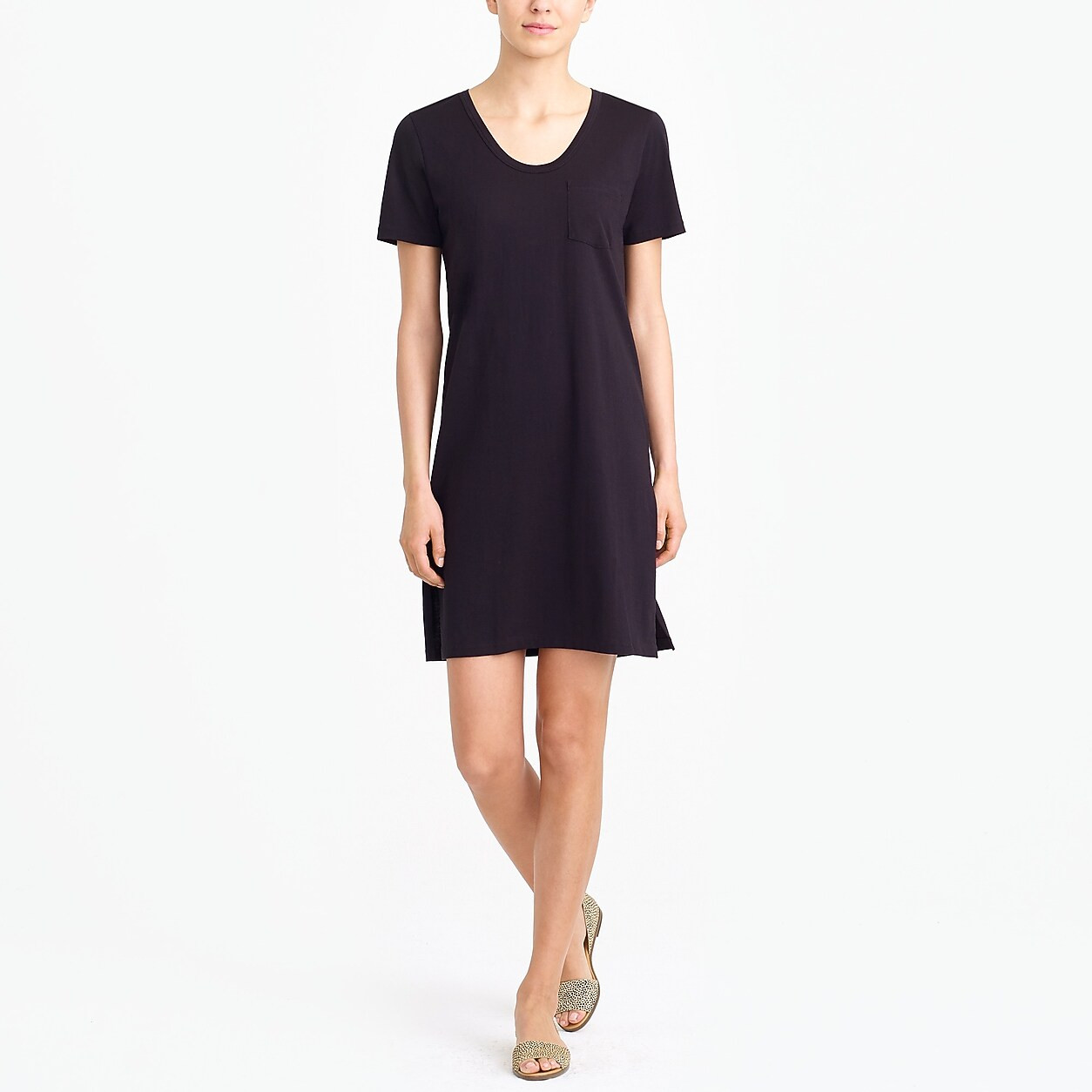 Short-sleeve pocket T-shirt dress | J.Crew Factory