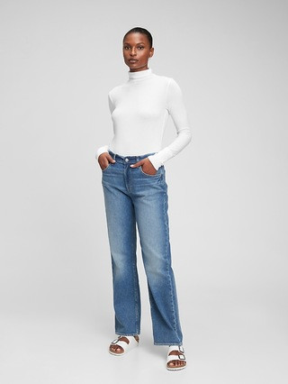 Featherweight Funnel-Neck T-Shirt | Gap (US)