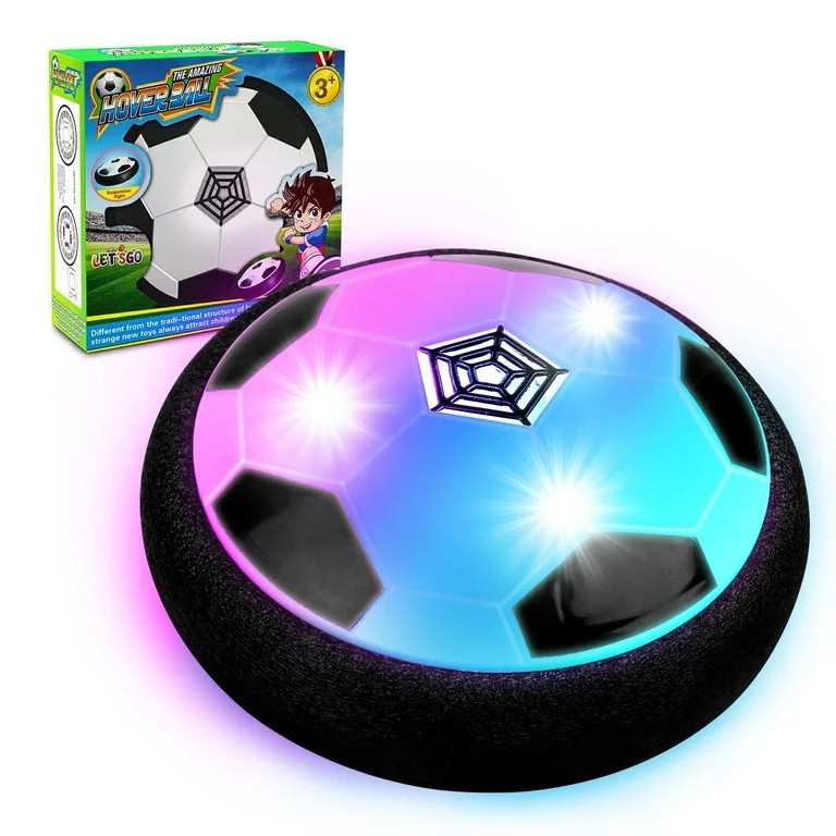 Hot Bee LED Hover Soccer Ball, Powered Air Training Ball Playing Football Indoor Outdoor Game, Bi... | Walmart (US)