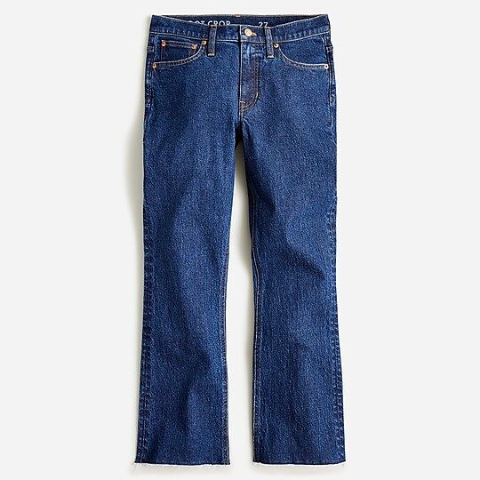 9" demi-boot crop jean in Trailhead wash | J.Crew US