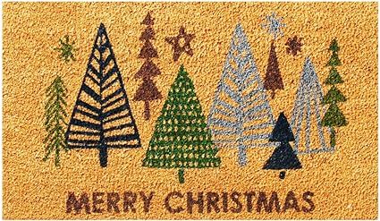 Rubber-Cal 10-110-005 Christmas Tree Farm Door Mat | Amazon (US)