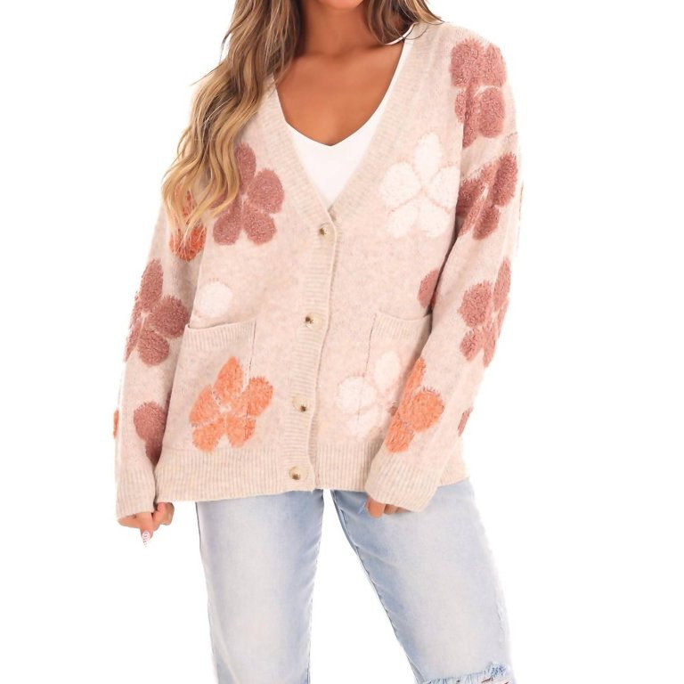 Dreamers Floral Fantasy Cardigan | Walmart (US)