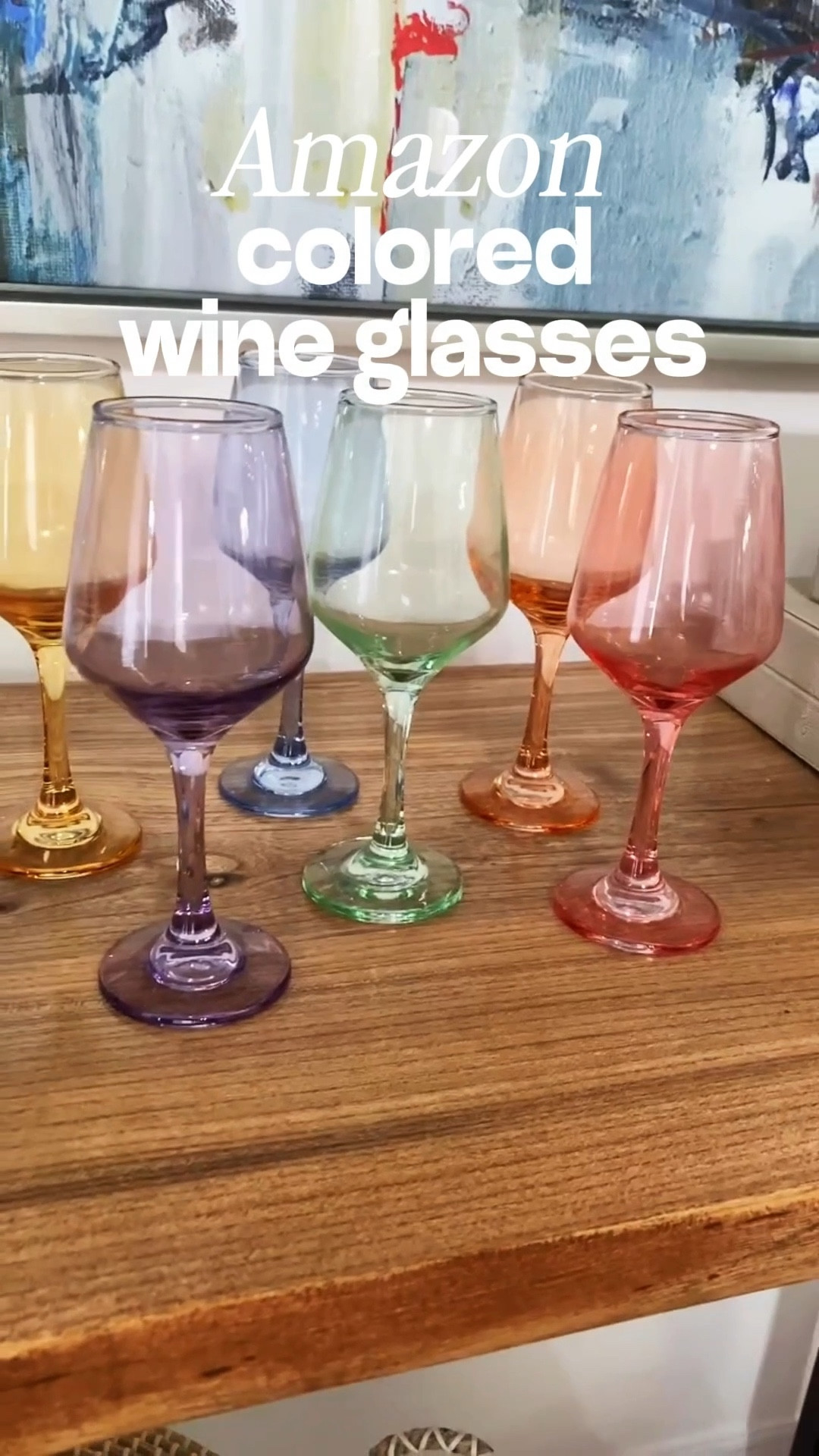 Colored wine glasses

#LTKHome
