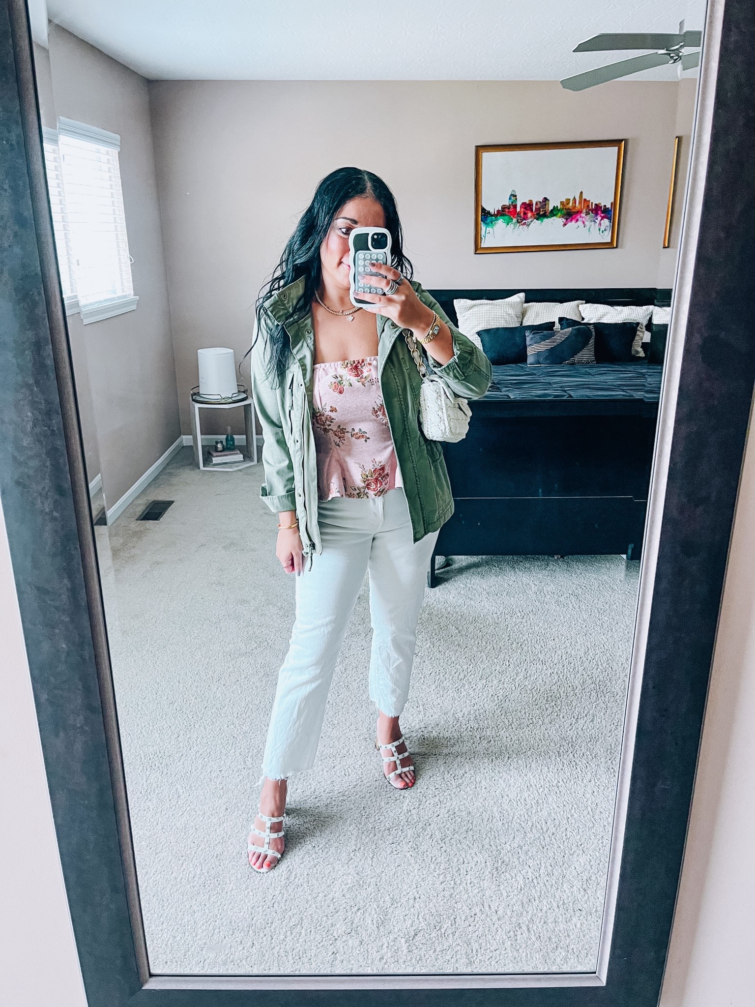 Spring outfit
White jeans
Fielder jacket
Floral peplum tube top
Tennis necklace


#LTKootd #LTKdayinmylife #LTKgrwm