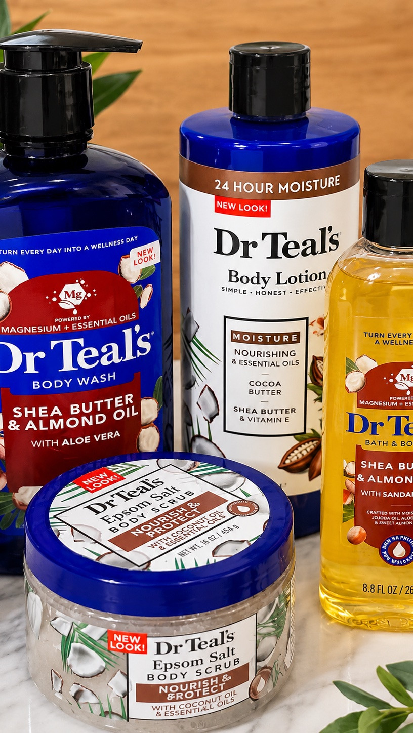 Our family’s everyday body-care staples 🤎🛁

We’re definitely a less-is-more family when it comes to skincare, and these Dr Teal’s products have been staples in our home for years.

The body wash, lotion, body oil, and Epsom salt scrub are products we genuinely keep repurchasing. We love how they leave our skin feeling clean, soft, moisturized, and nourished without that dry, stripped feeling.

And the scents? SO good. 😍

It’s funny because we normally don’t use an entire product line, but Dr Teal’s somehow became the exception!

Sharing these because they’re products we actually use not just products sitting pretty on a shelf. 🤎

✨ Shop our everyday favorites here on LTK.