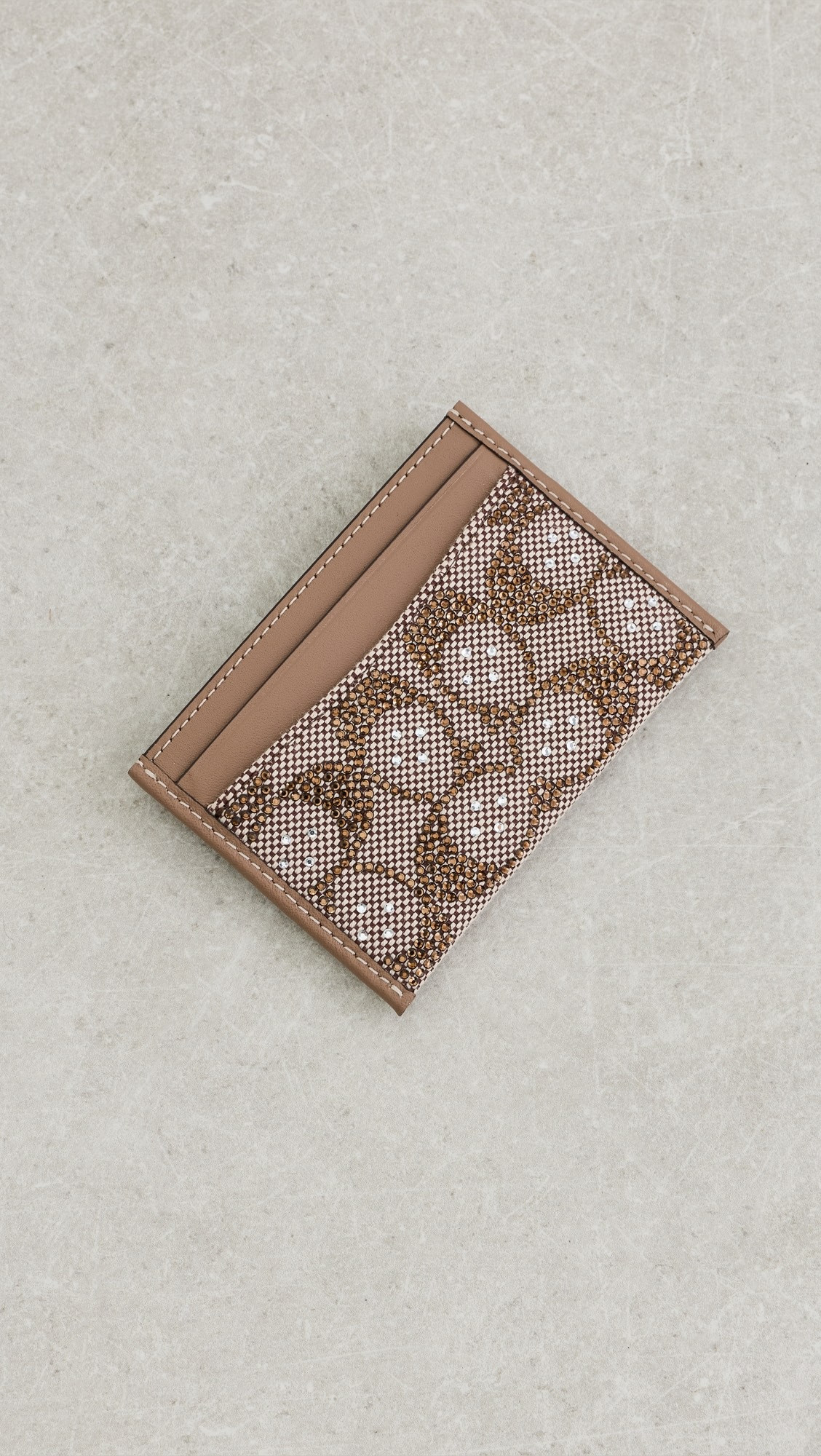 Crystal Signature Jacquard Essential Card Case | Shopbop
