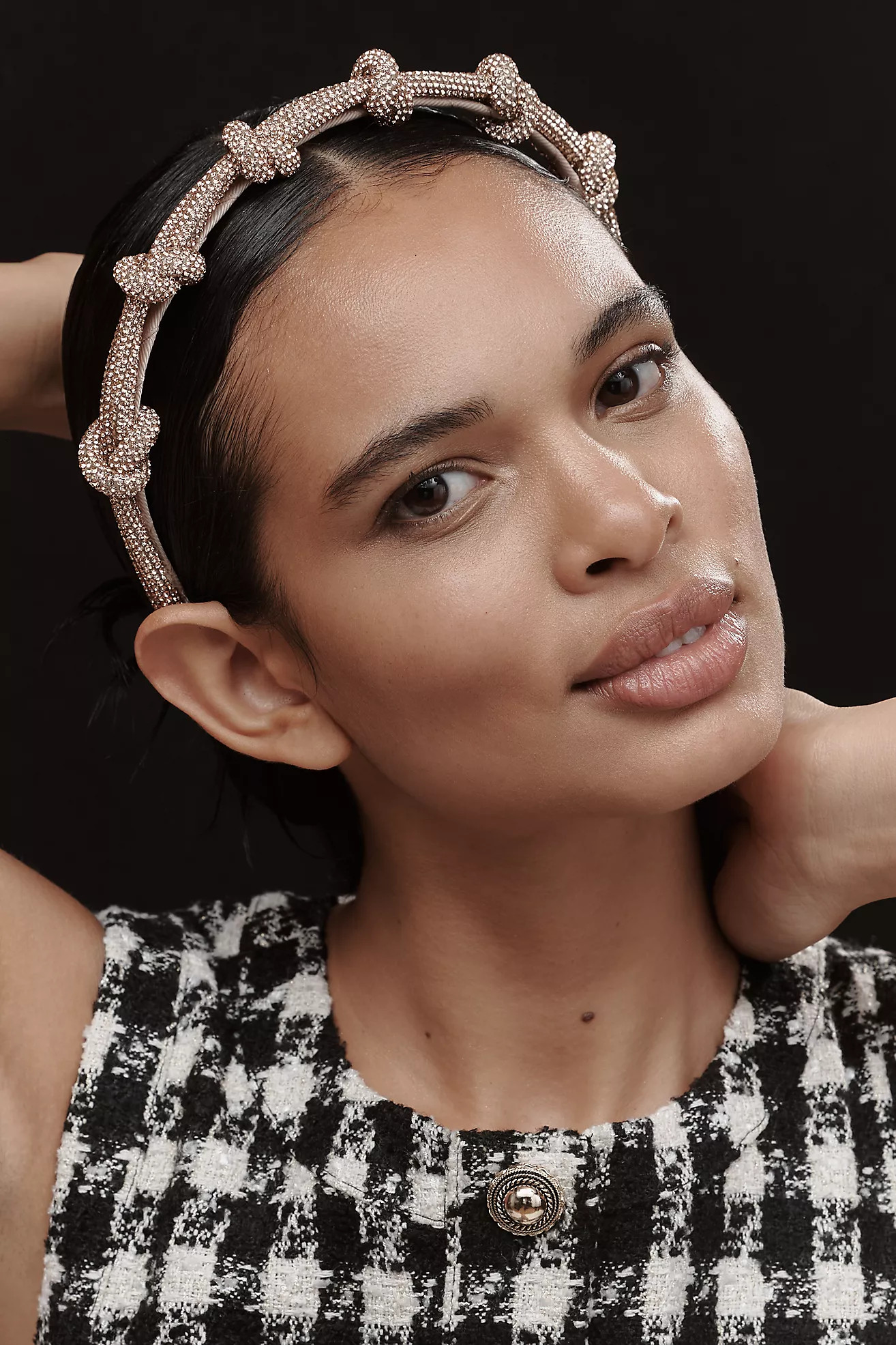 Rhinestone Knots Headband | Anthropologie (US)