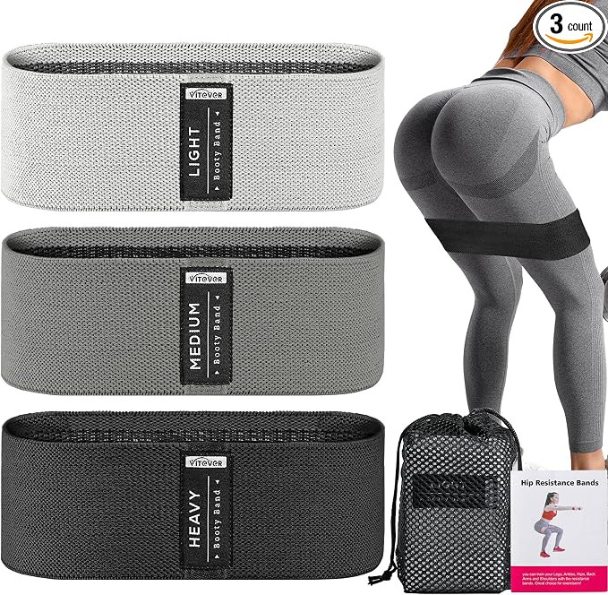 Booty Bands Set, Resistance Bands for Working Out, Exercise Bands for Women and Men Legs and Butt... | Amazon (US)
