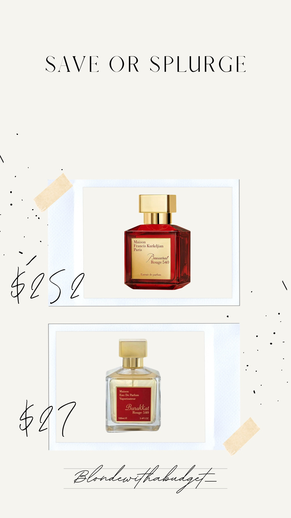 Designer #dupe baccarat 540

#LTKGiftGuide #LTKsalealert #LTKbeauty