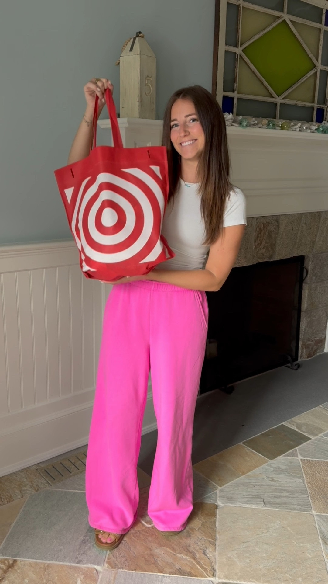 WEEKLY TARGET HAUL!!!! How stunning is the first dress?! And only $40!!!! And the $28 pants that hundreds of you purchased in blue also come in white - SO good!!!! 

Sizing info:
1st Dress - size small 
2nd dress - size medium (should’ve done size small)
Rust top - size small 
Rust shorts - size medium (should’ve done small) 
White pants - size small 
Graphic tee - size small (runs big)
Striped sweatshirt - sized up to M 
Skort - size small 
All shoes are tts! 

#LTKStyleTip #LTKFindsUnder100 #LTKFindsUnder50