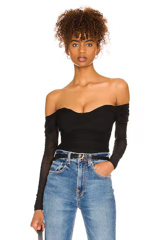 MAJORELLE Constance Top in Black from Revolve.com | Revolve Clothing (Global)